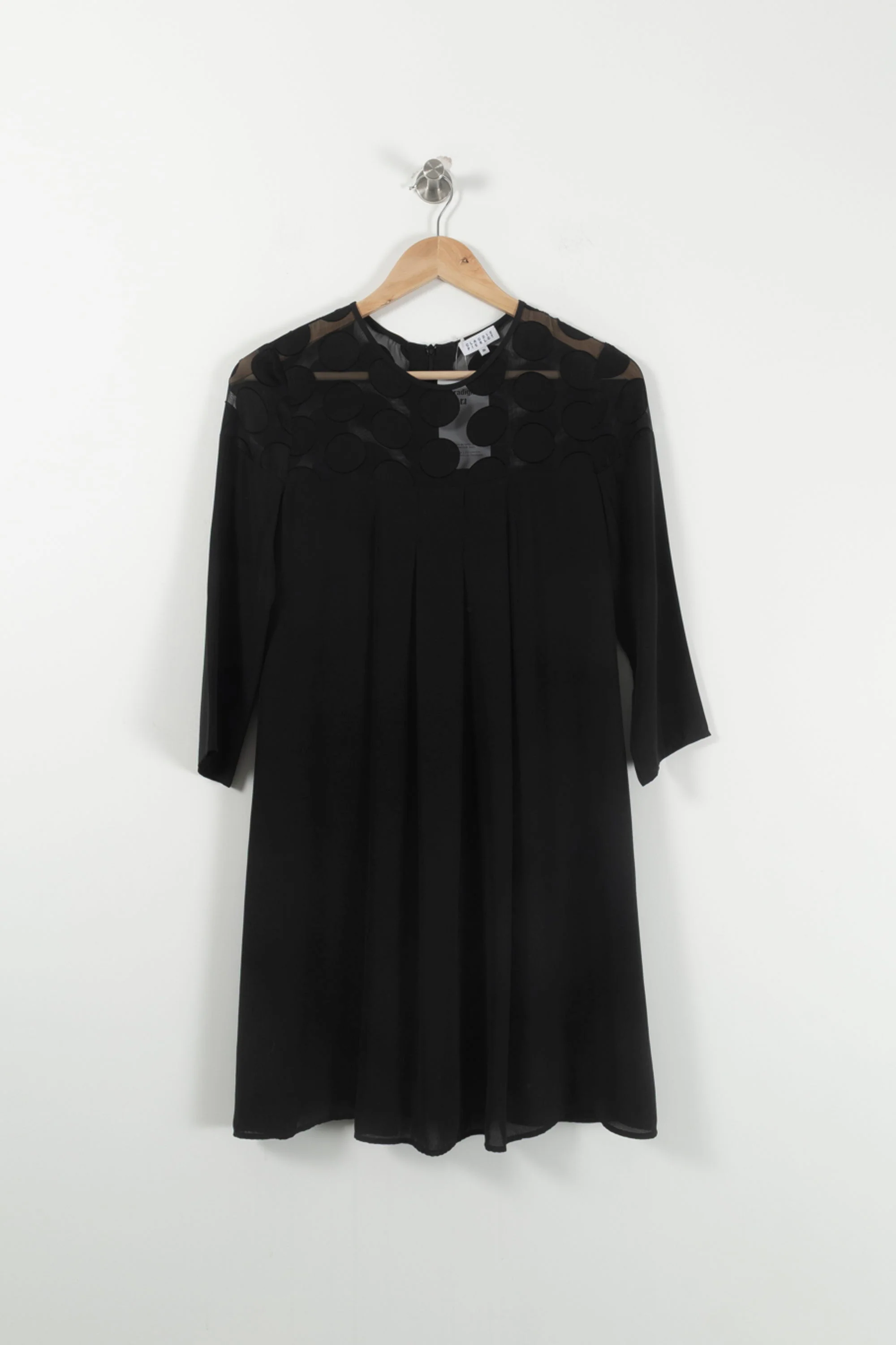 Robe Courte Noire - Taille S/36 - Image 2