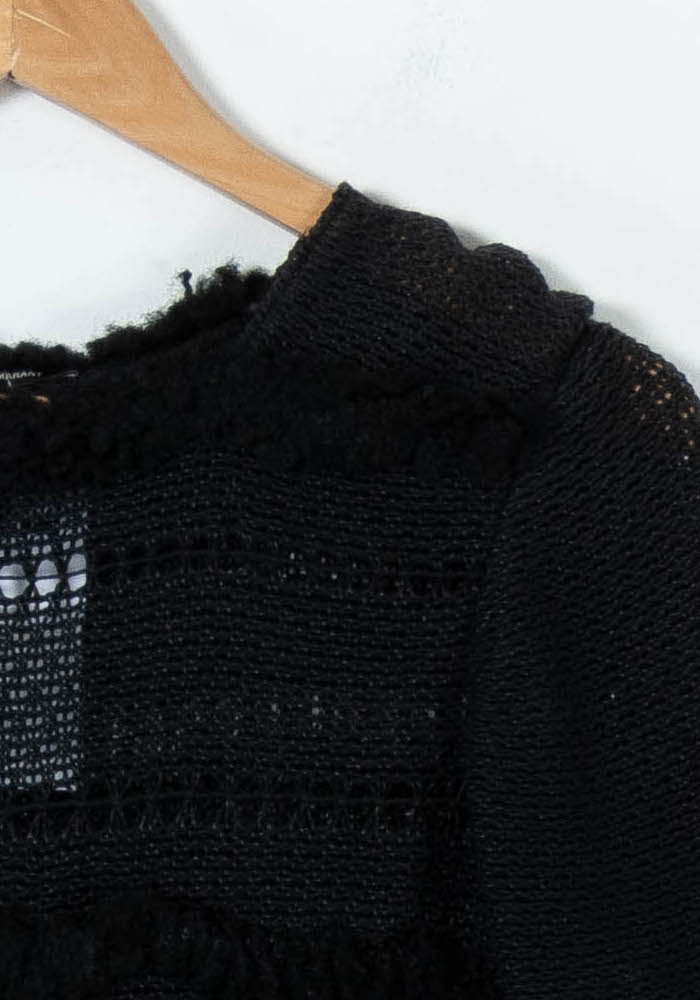 Robe Courte Noire - Taille S/36 - Image 3