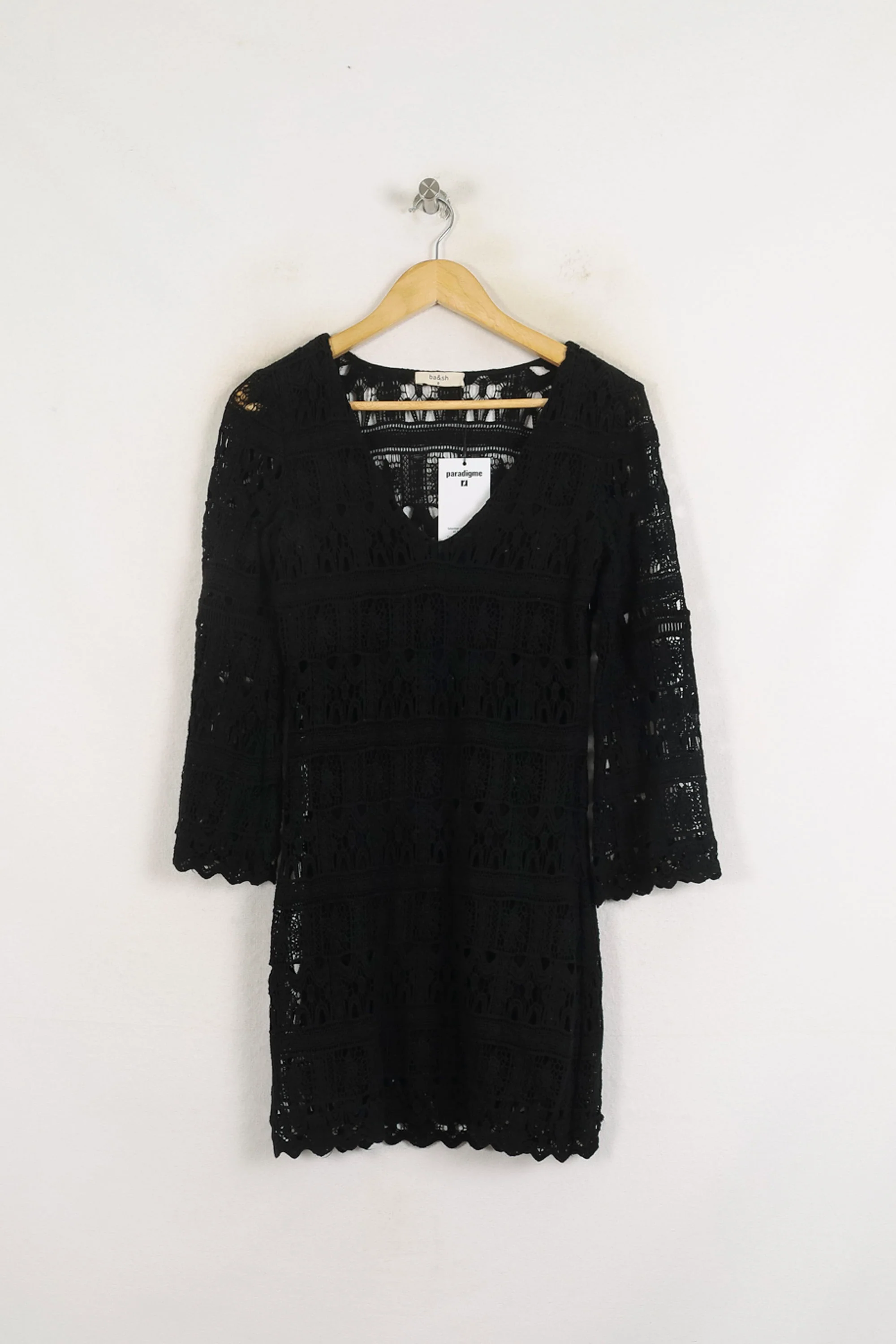 Robe Courte Noire - Taille XS/34 - Image 2
