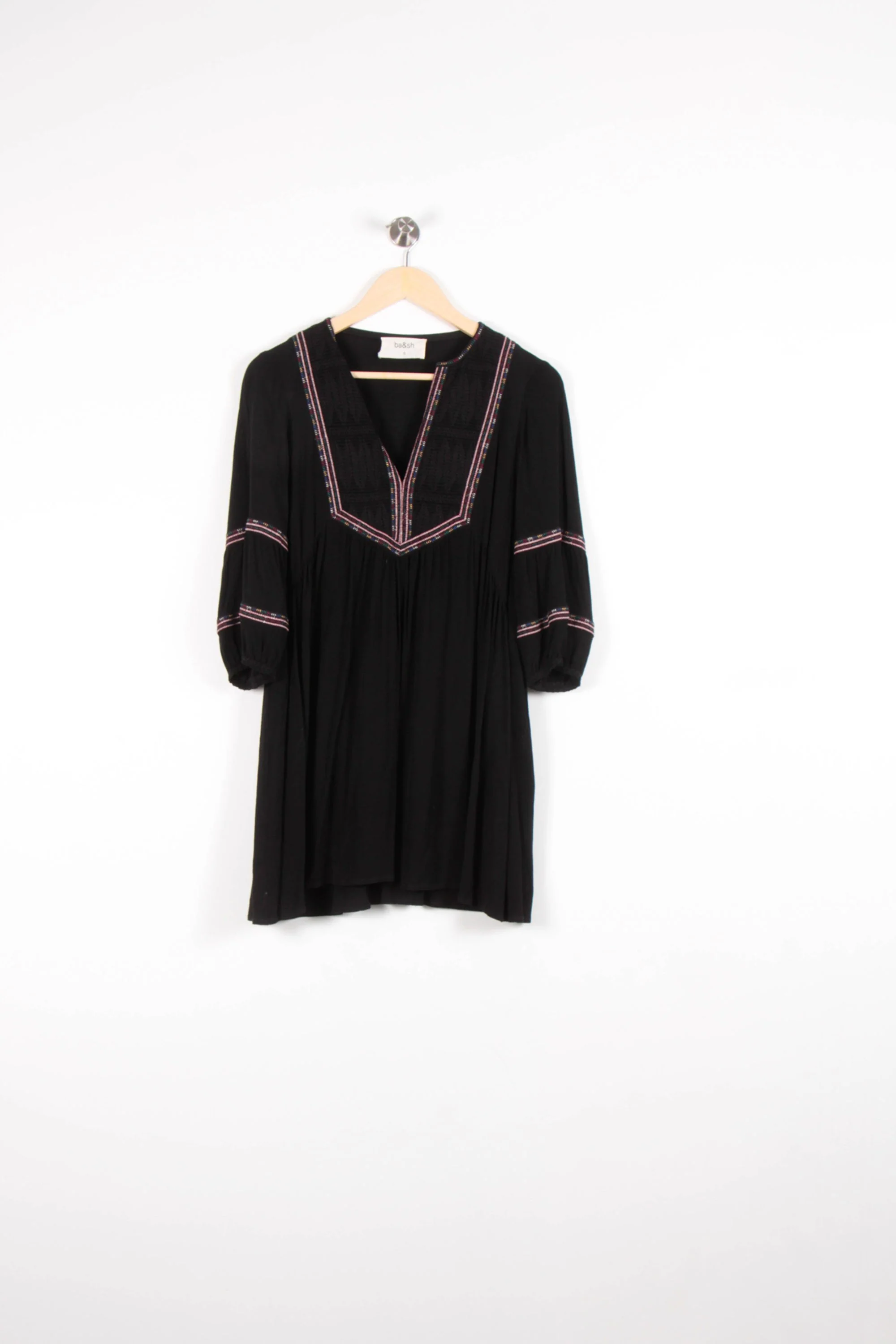 Robe Courte Noire - Taille XS/34 - Image 2