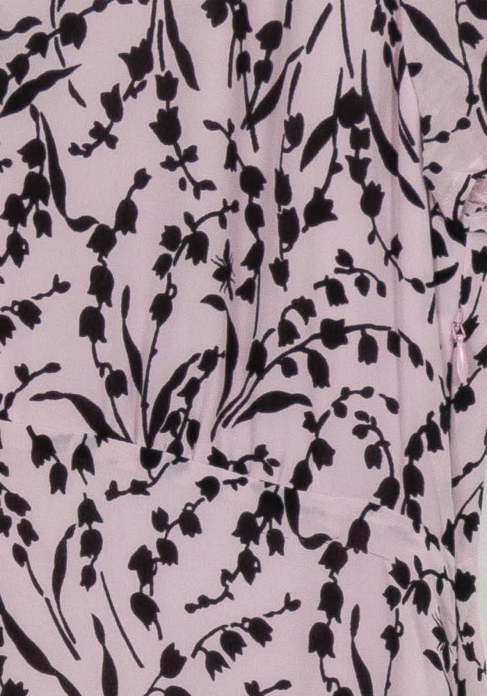 Robe Courte Rose et Noire - Taille L/40 - Image 3