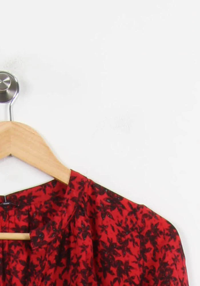 Robe Courte Rouge et Noire - Taille XS/34 - Image 3