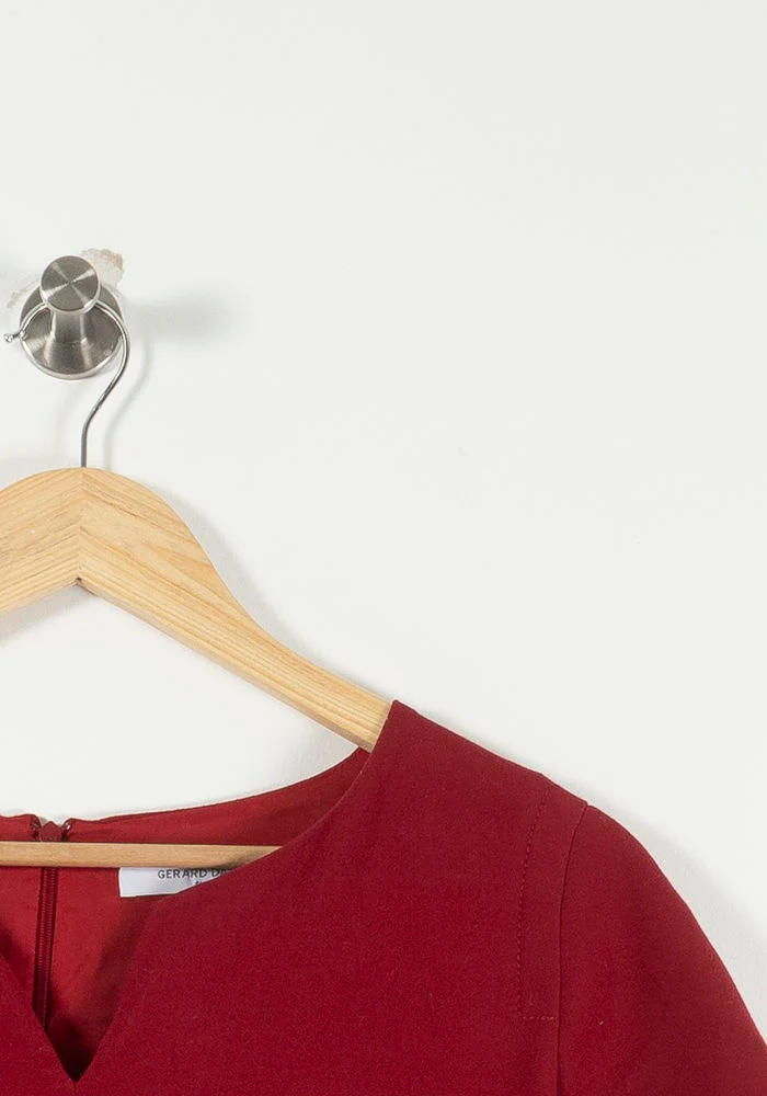 Robe Courte Rouge - Taille L/40 - Image 3