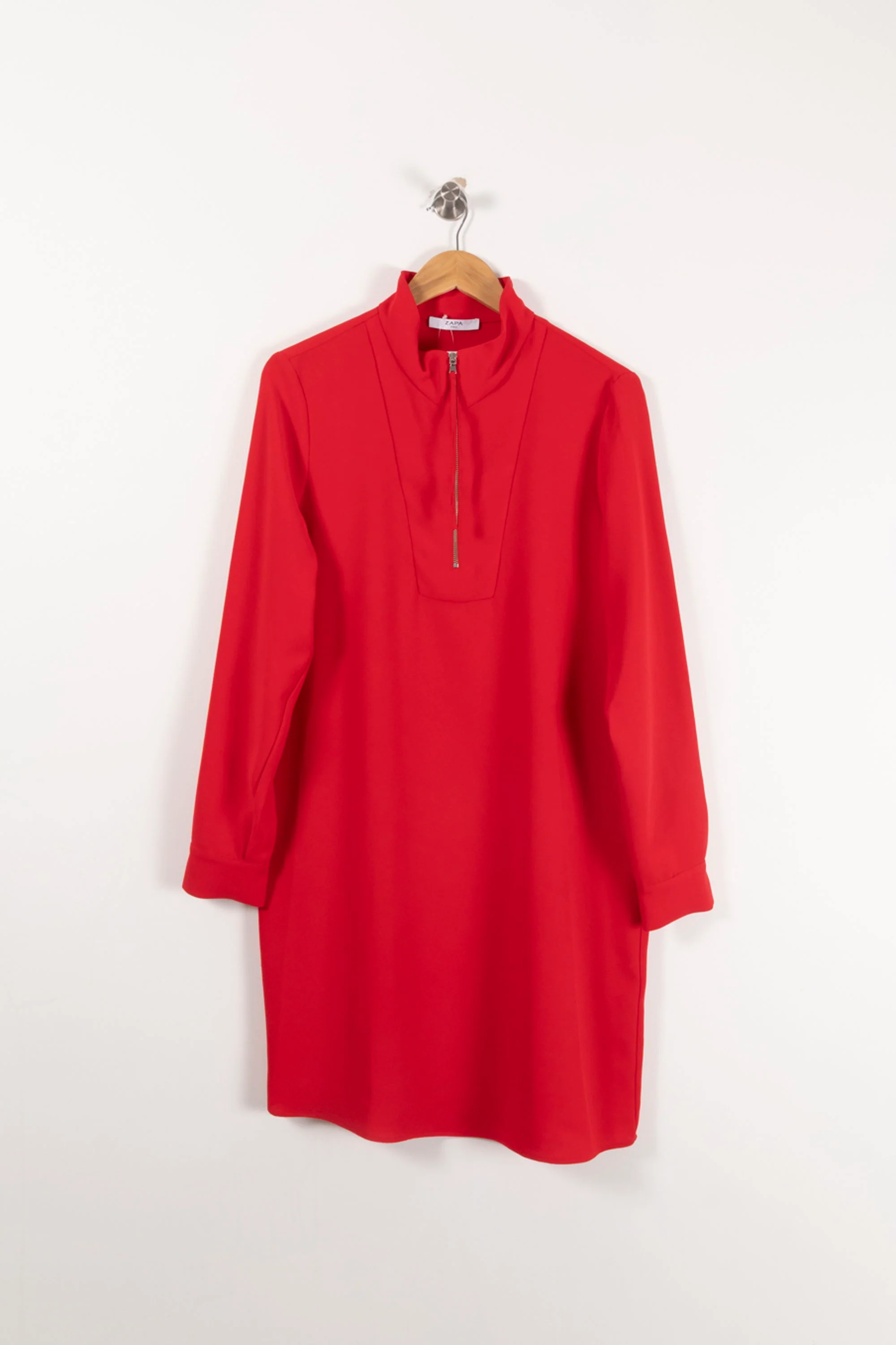 Robe Courte Rouge - Taille L/40 - Image 2