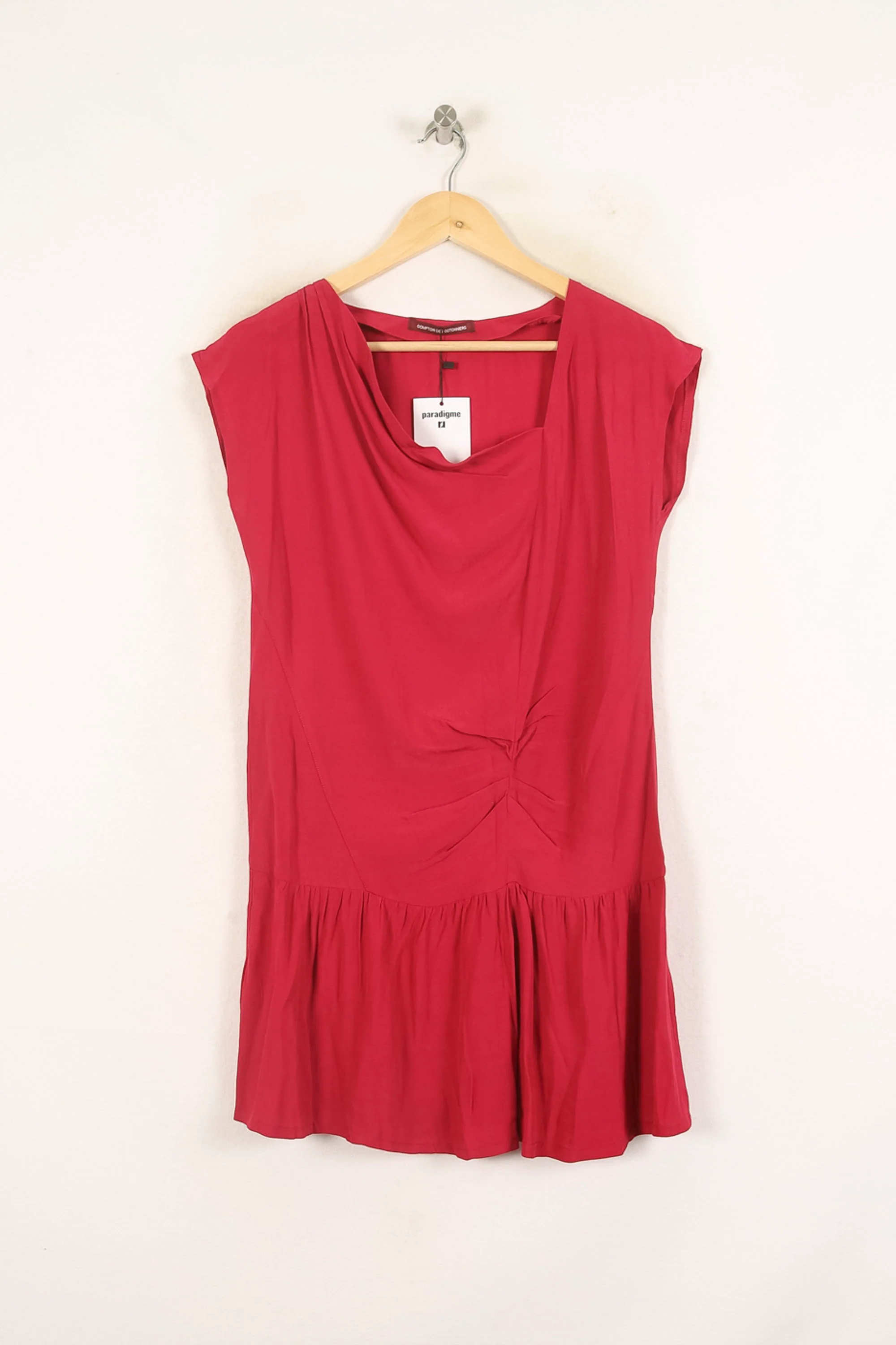 Robe Courte Rouge - Taille M/38 - Image 2