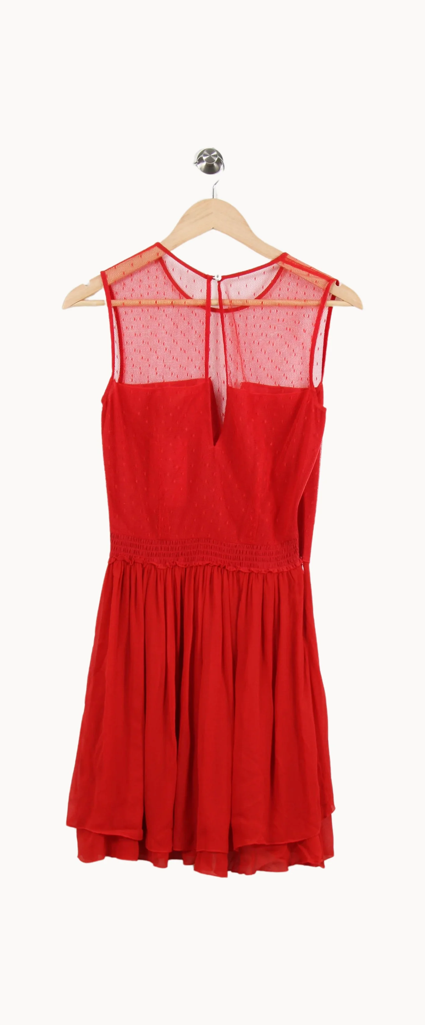 Robe Courte Rouge - Taille S/36 - Image 4