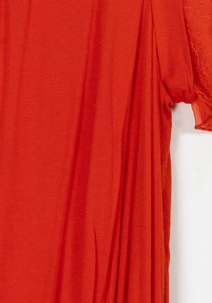 Robe Courte Rouge - Taille S/36 - Image 3