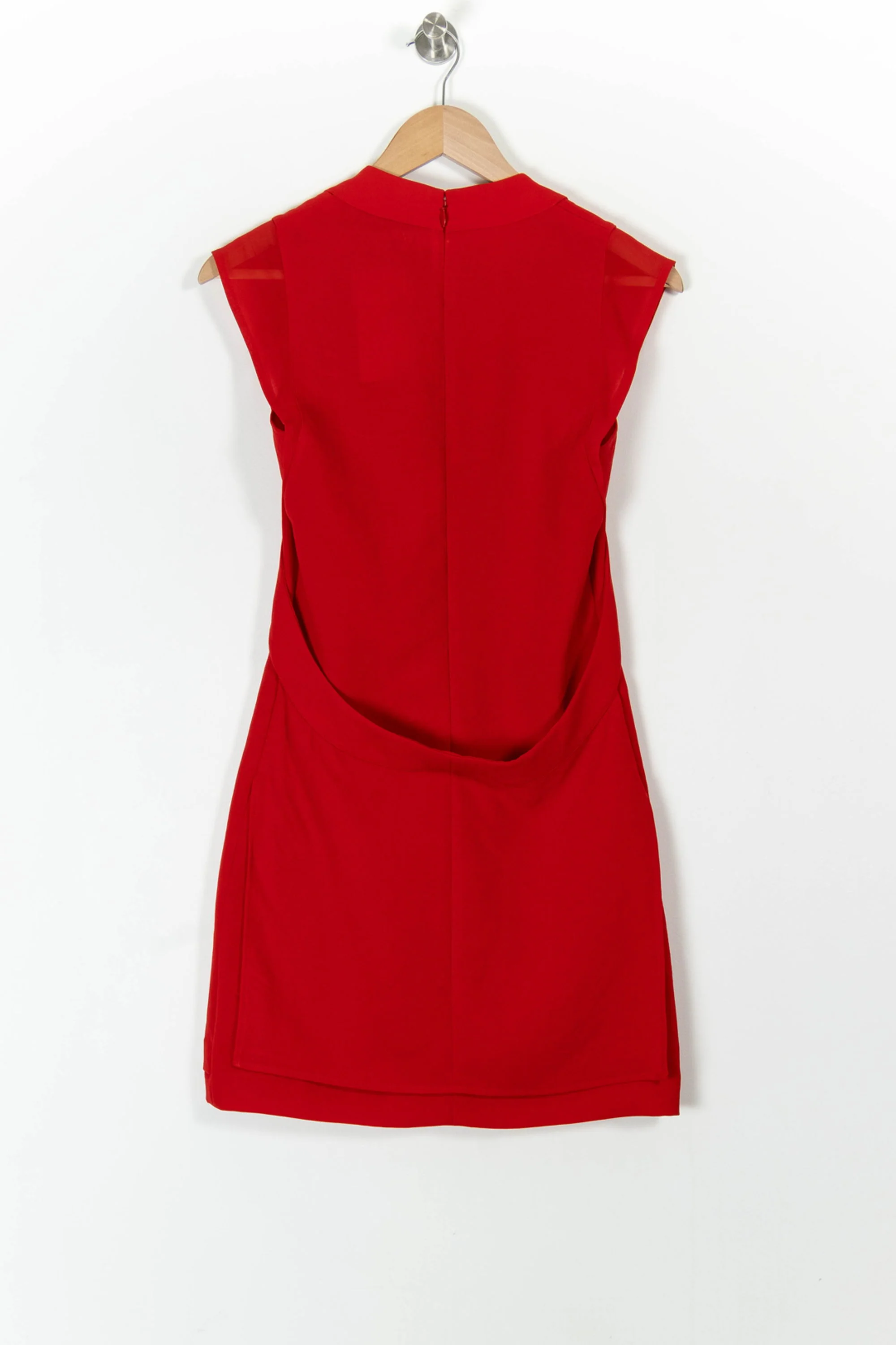 Robe Courte Rouge - Taille S/36 - Image 4
