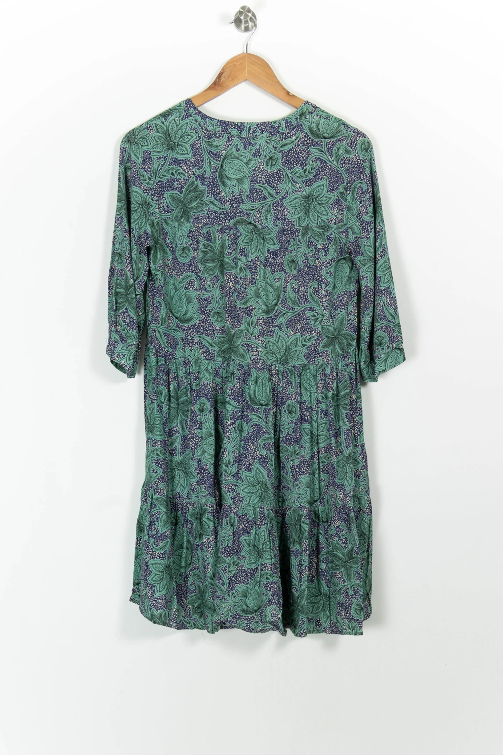 Robe Courte Verte et Bleue - Taille XS/34 - Image 4