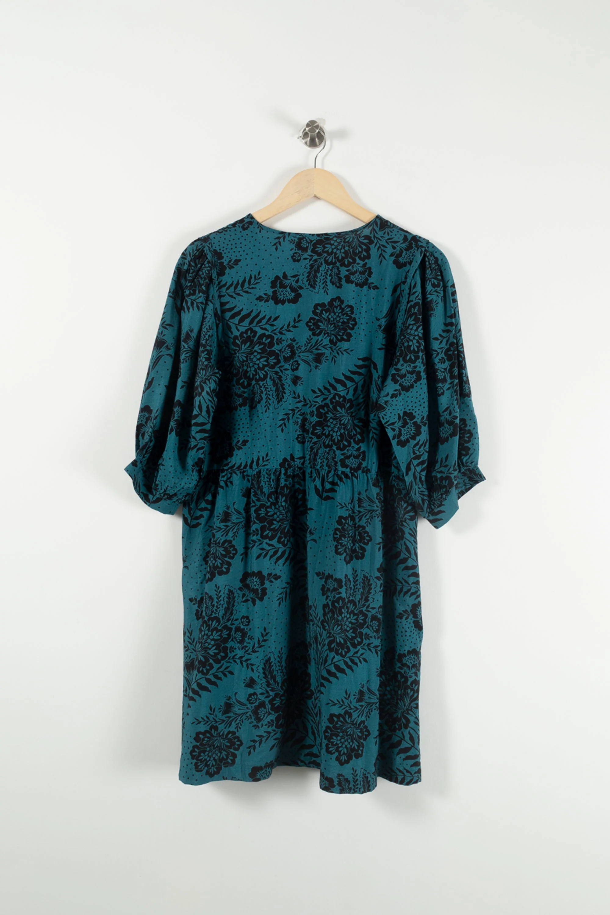 Robe Courte Verte et Noire - Taille S/36 - Image 4