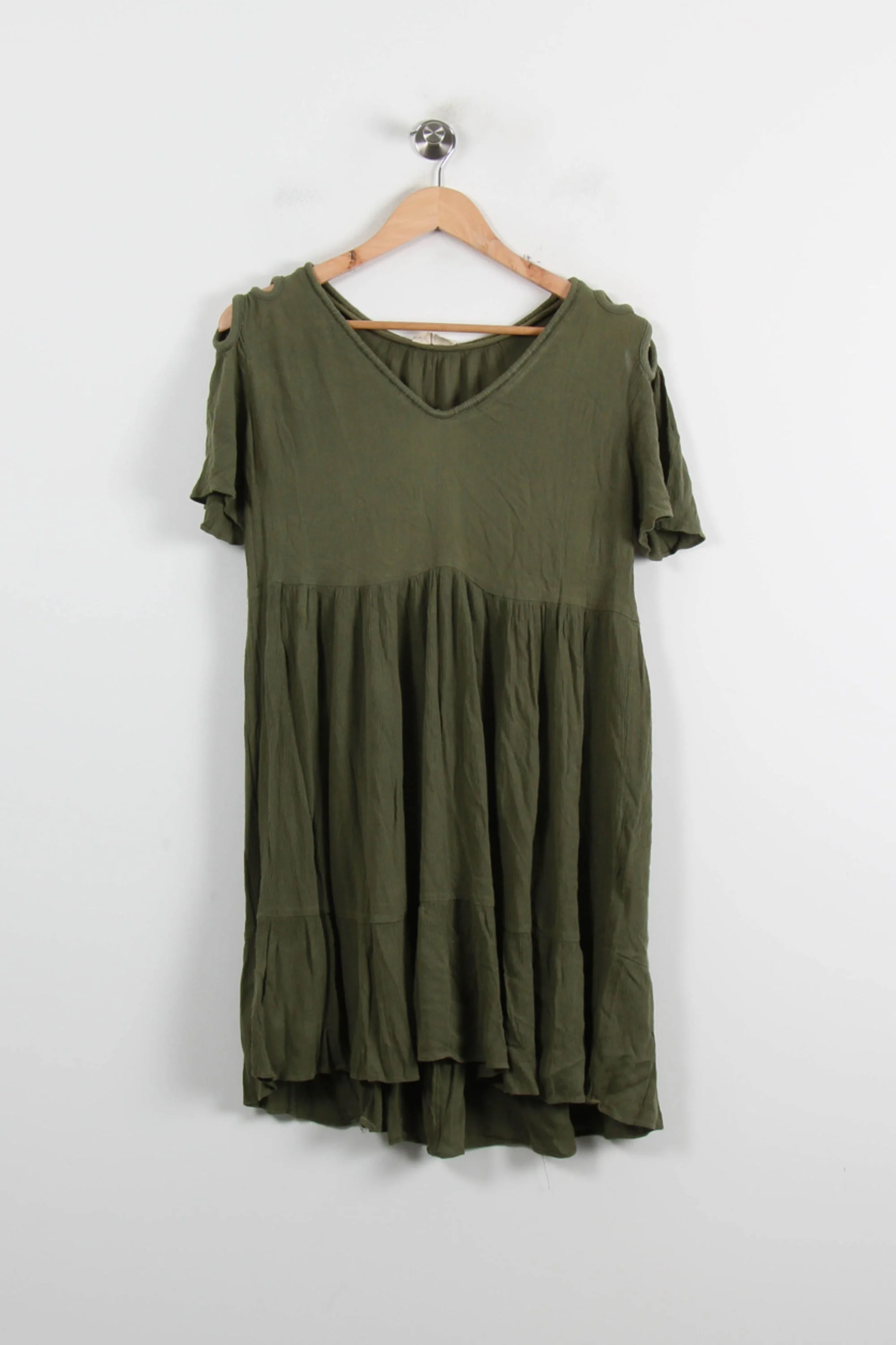 Robe Courte Verte - Taille S/36 - Image 2