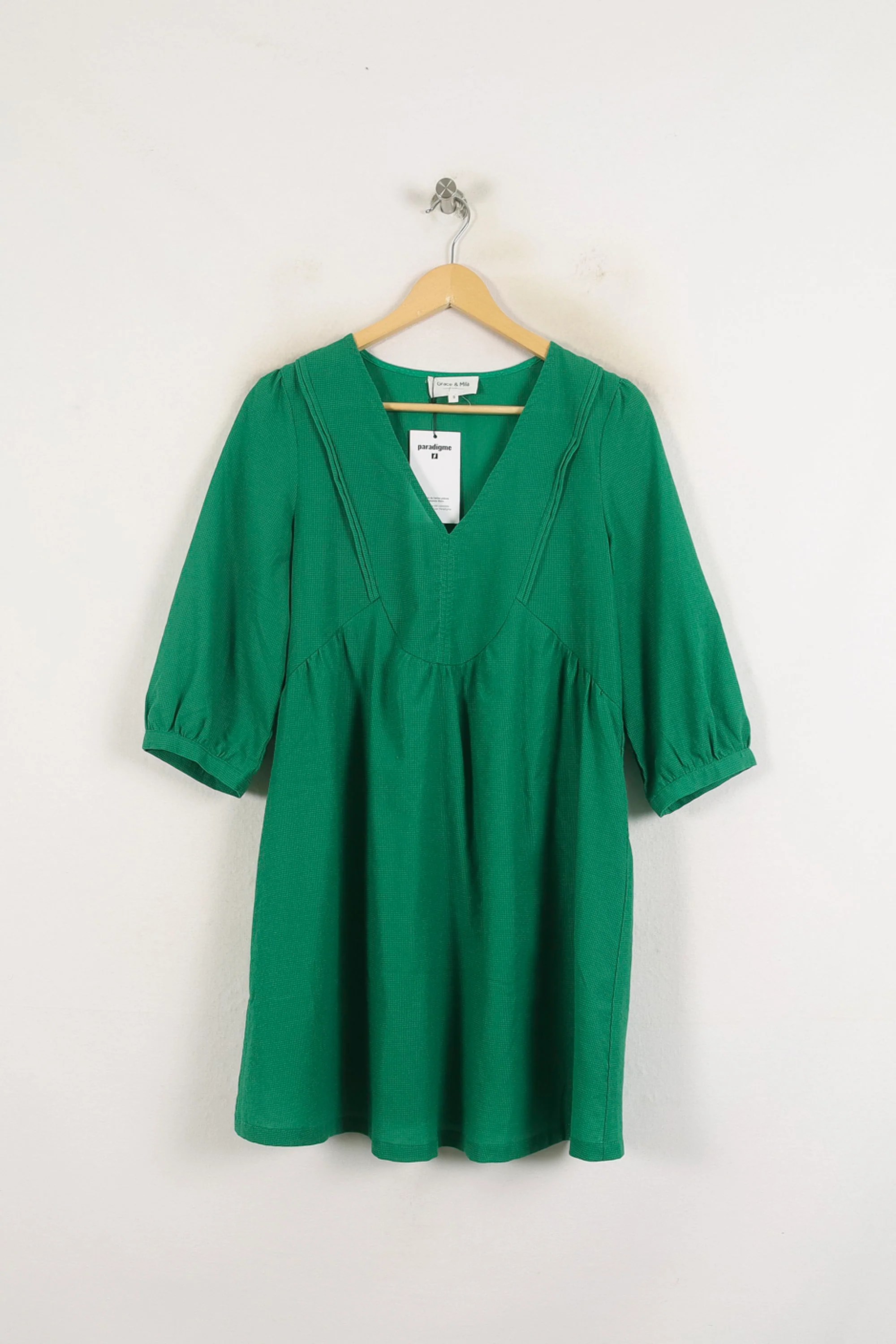 Robe Courte Verte - Taille S/36 - Image 2