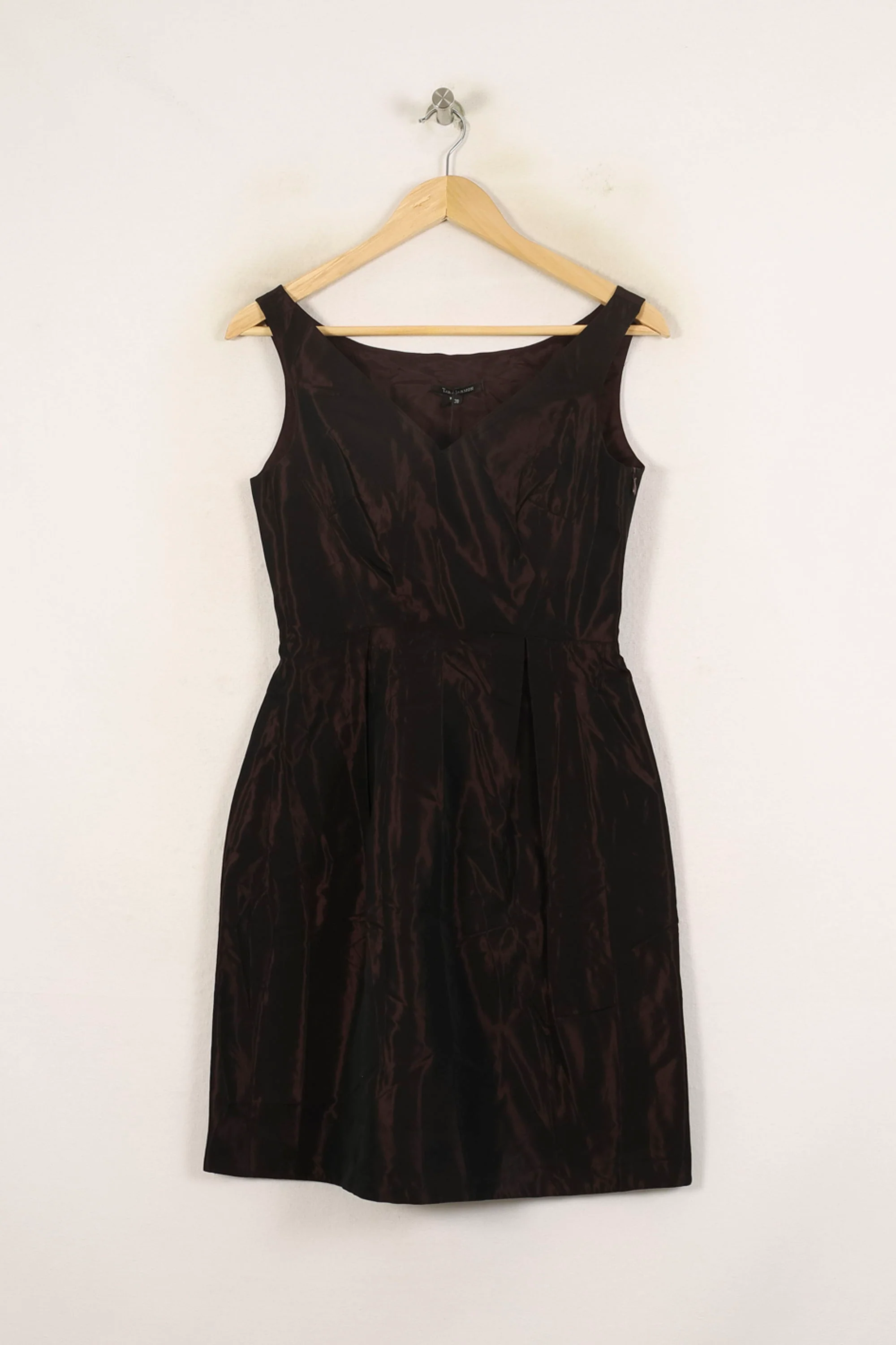 Robe Décolletée Noire - Taille M/38 - Image 2