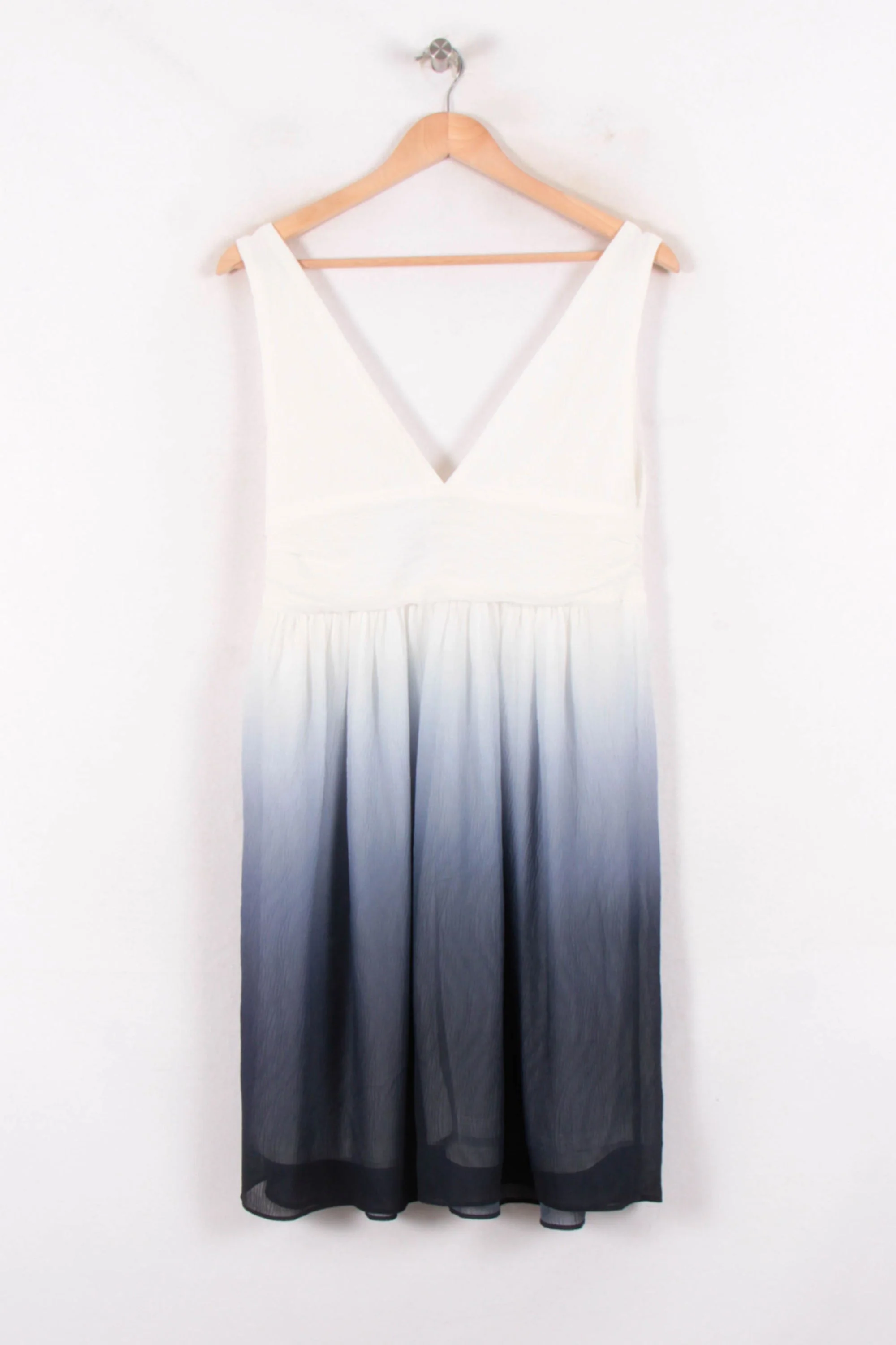Robe Dégradée Blanche et Bleue - Taille M/38 - Image 4