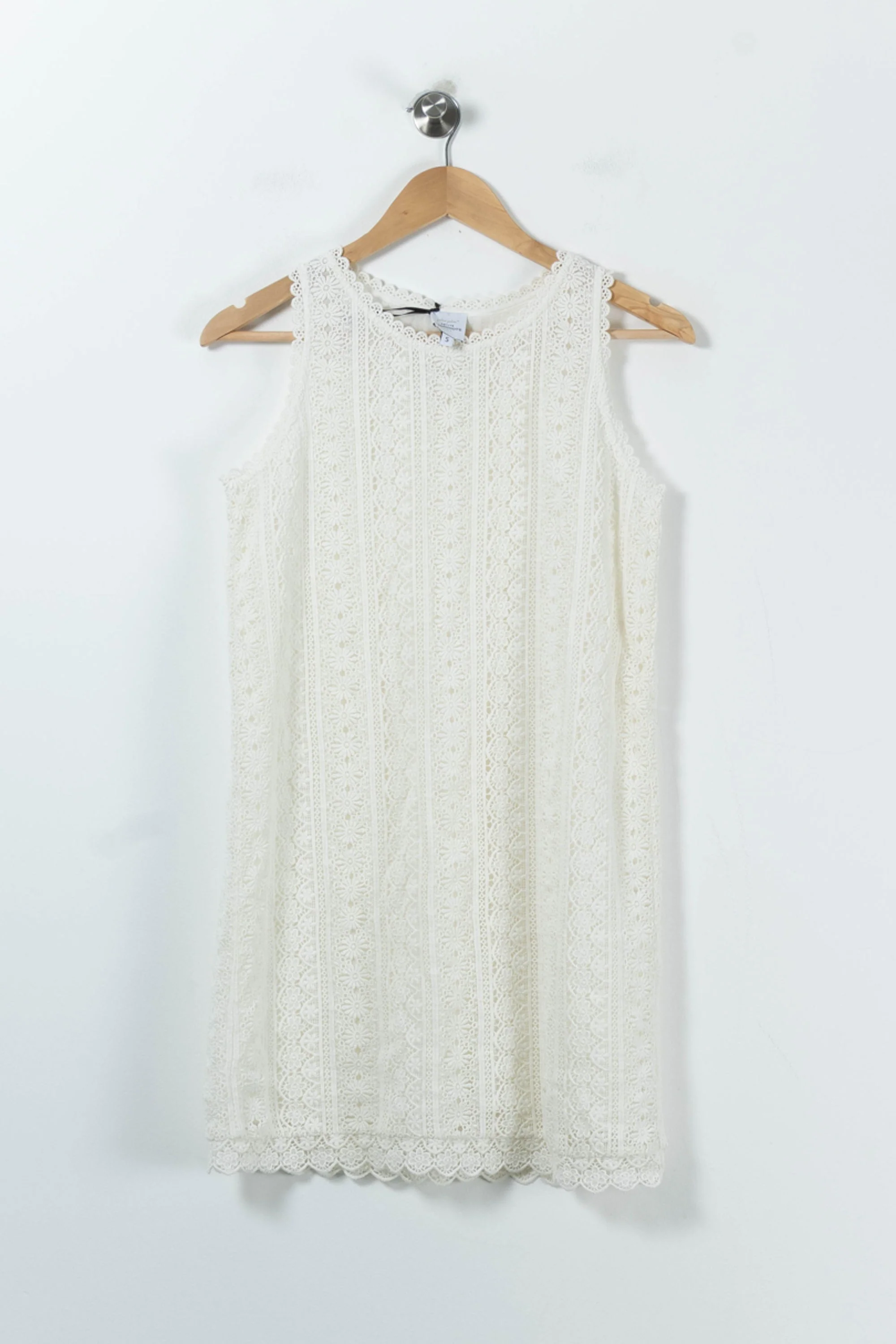 Robe Dentelle Blanche - Taille S/36 - Image 2
