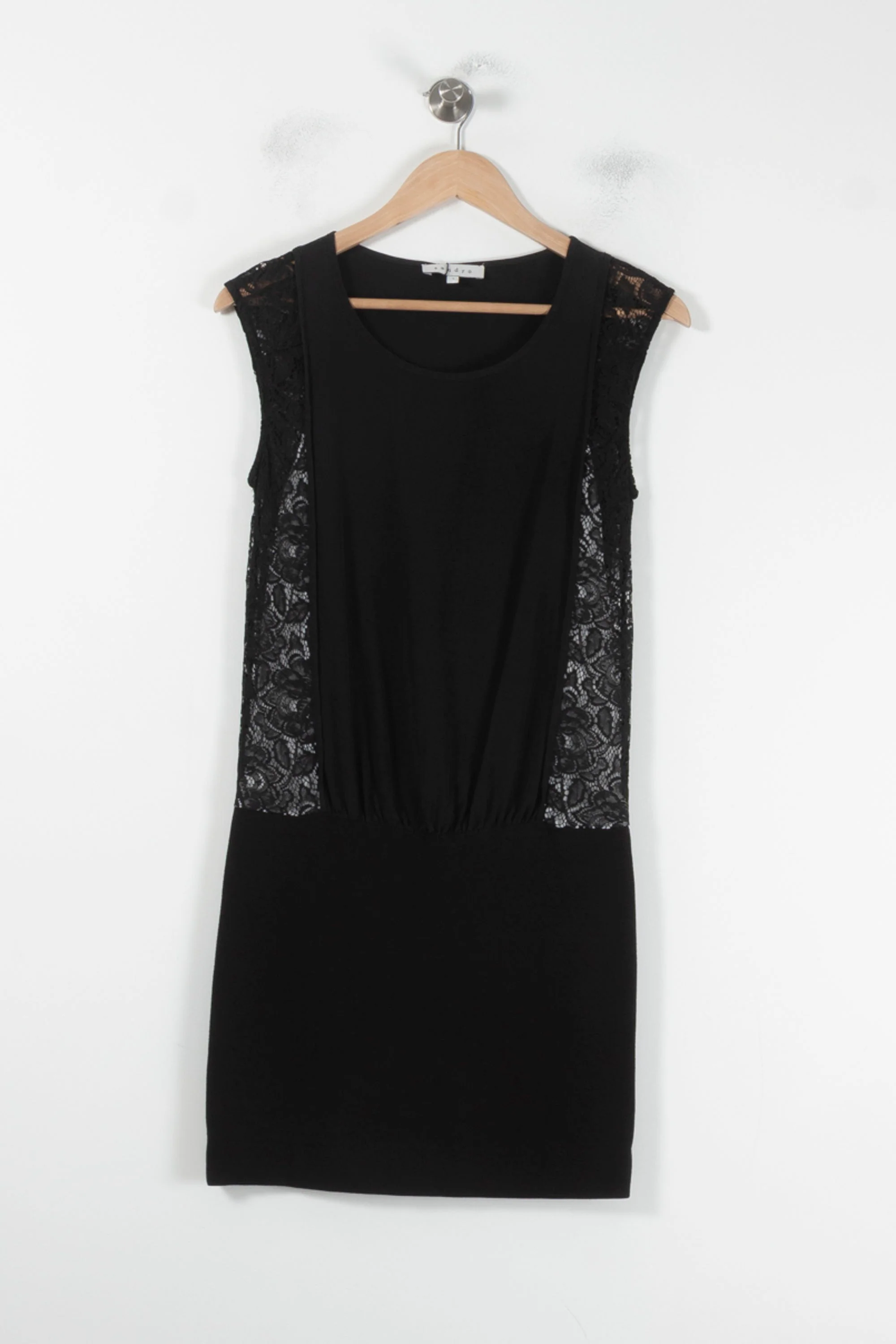 Robe Dentelle Noire - Taille S/36 - Image 2