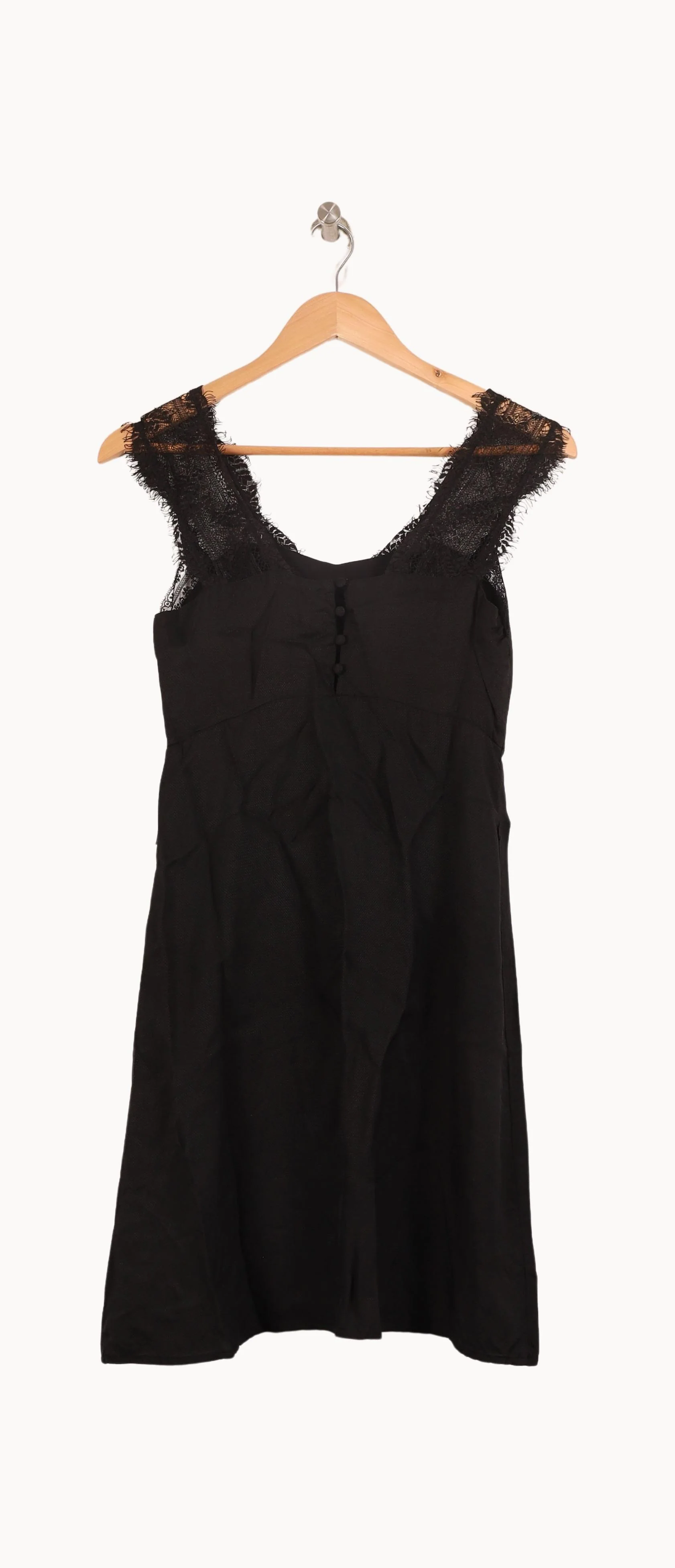 Robe Dentelle Noire - Taille XS/34 - Image 4