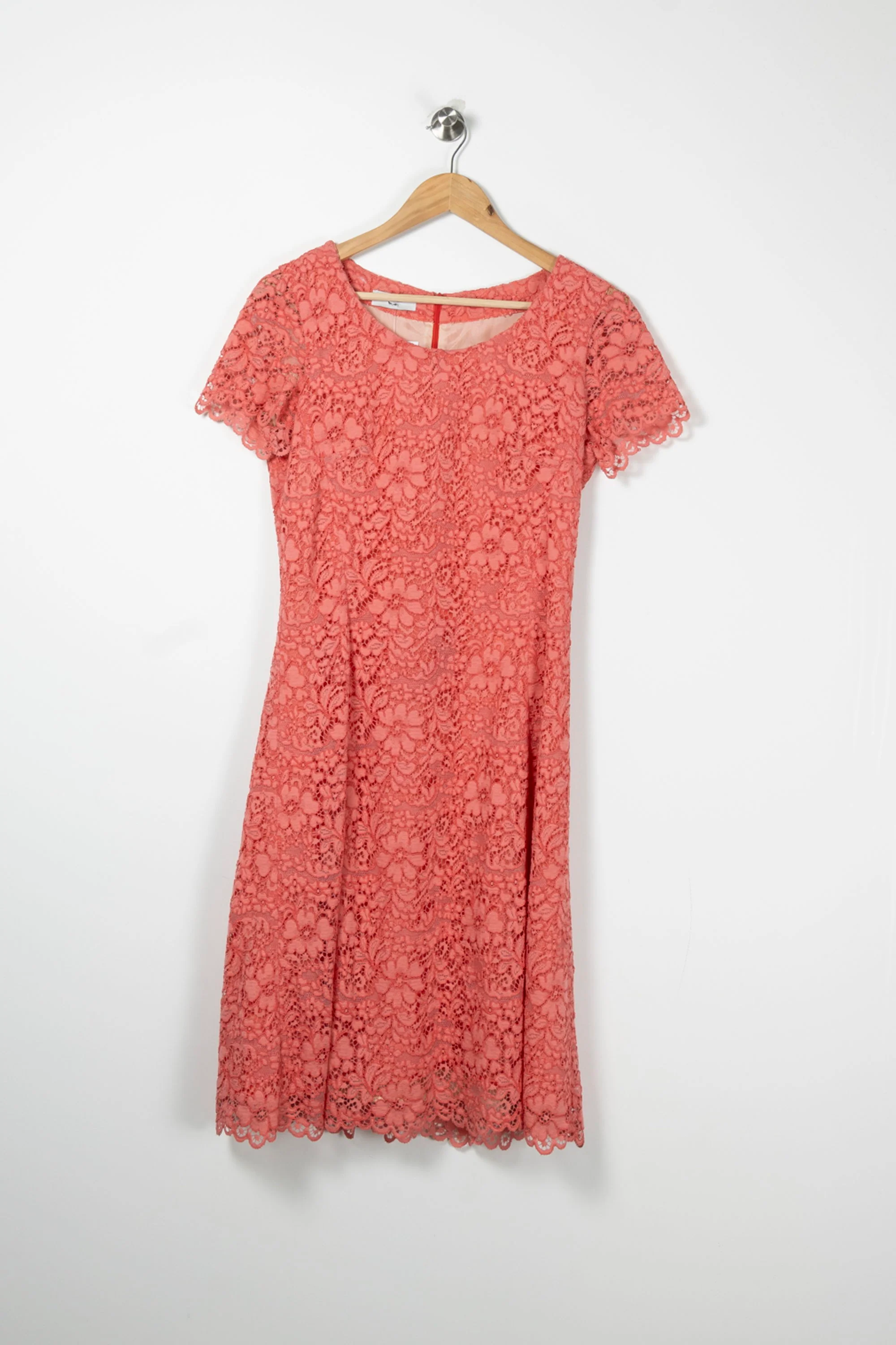 Robe Dentelle Rouge - Taille M/38 - Image 2