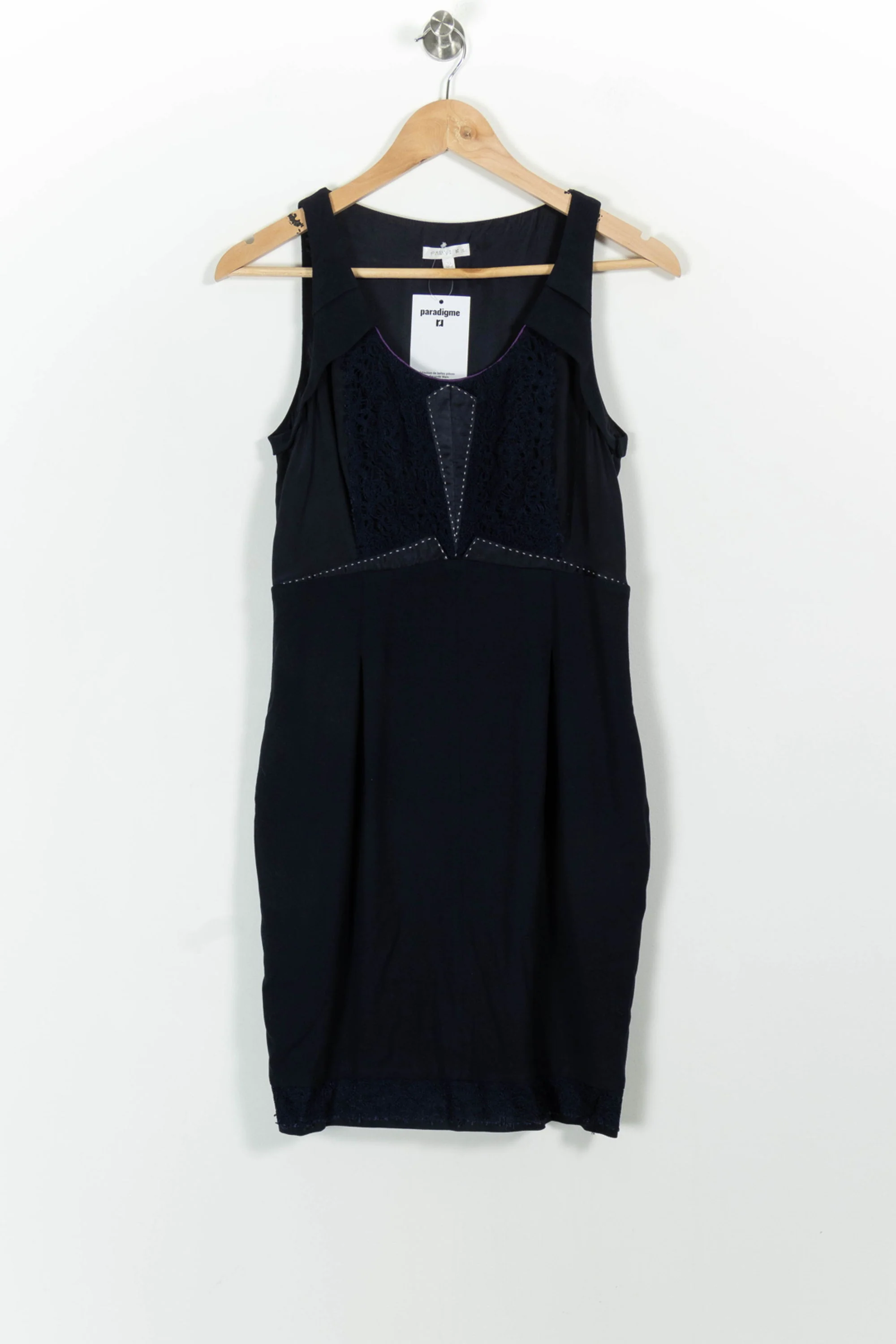 Robe Droite Bleu - Taille M/38 - Image 2