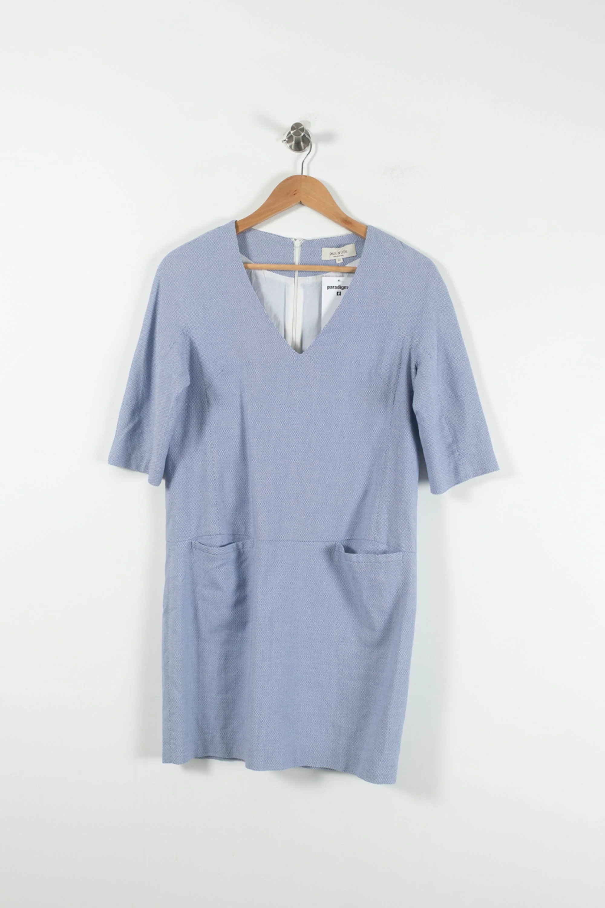 Robe Droite Bleue - Taille M/38 - Image 2