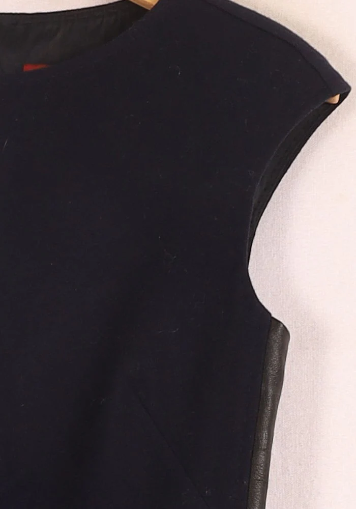 Robe Droite Bleue - Taille S/36 - Image 3