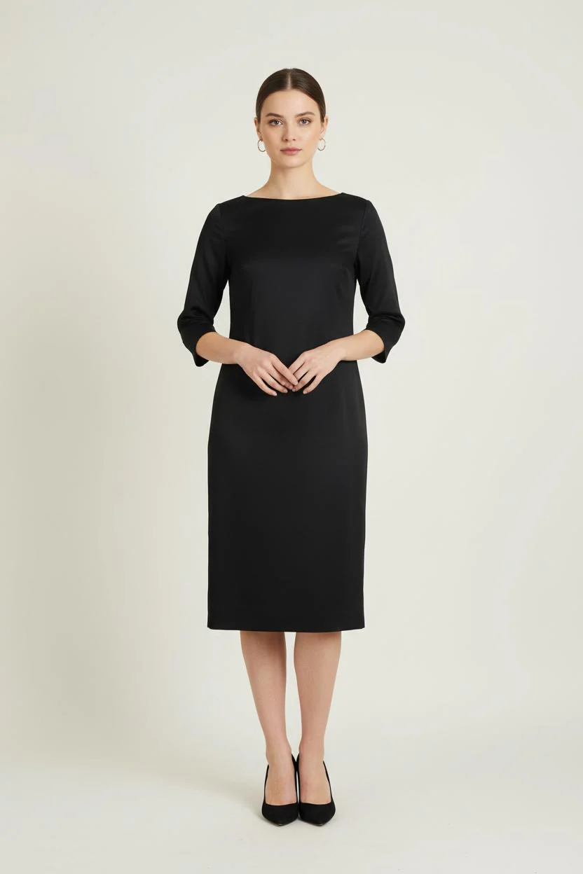 Robe Droite Bleue - Taille S/36