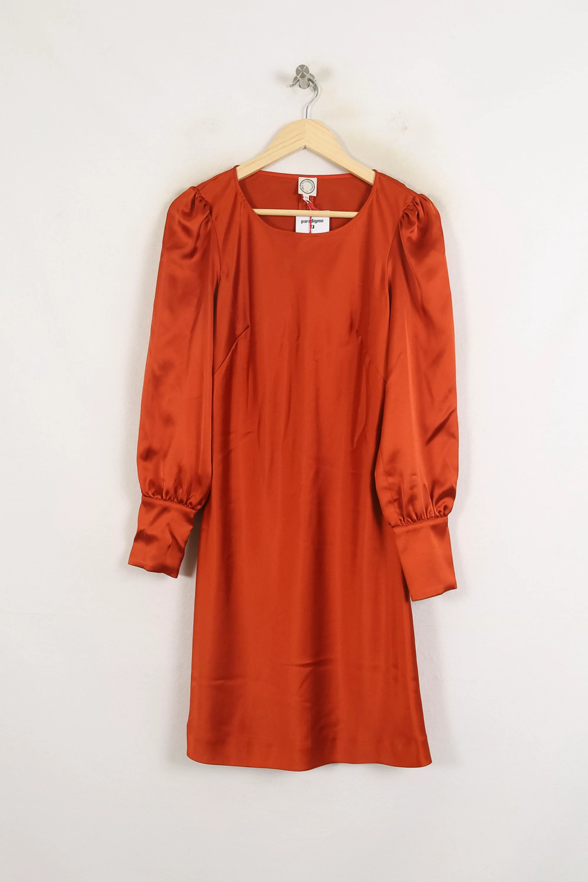 Robe Droite Bordeaux - Taille M/38 - Image 2