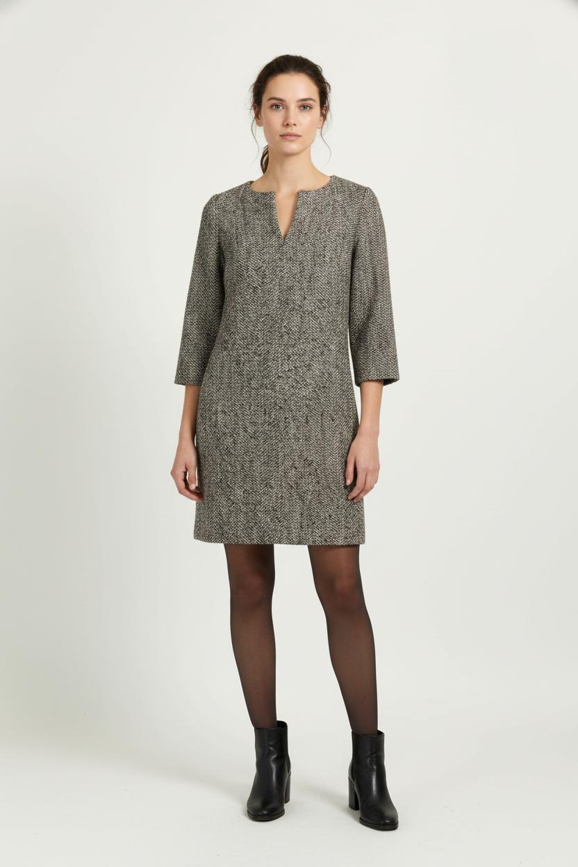 Robe Droite Grise - Taille M/38