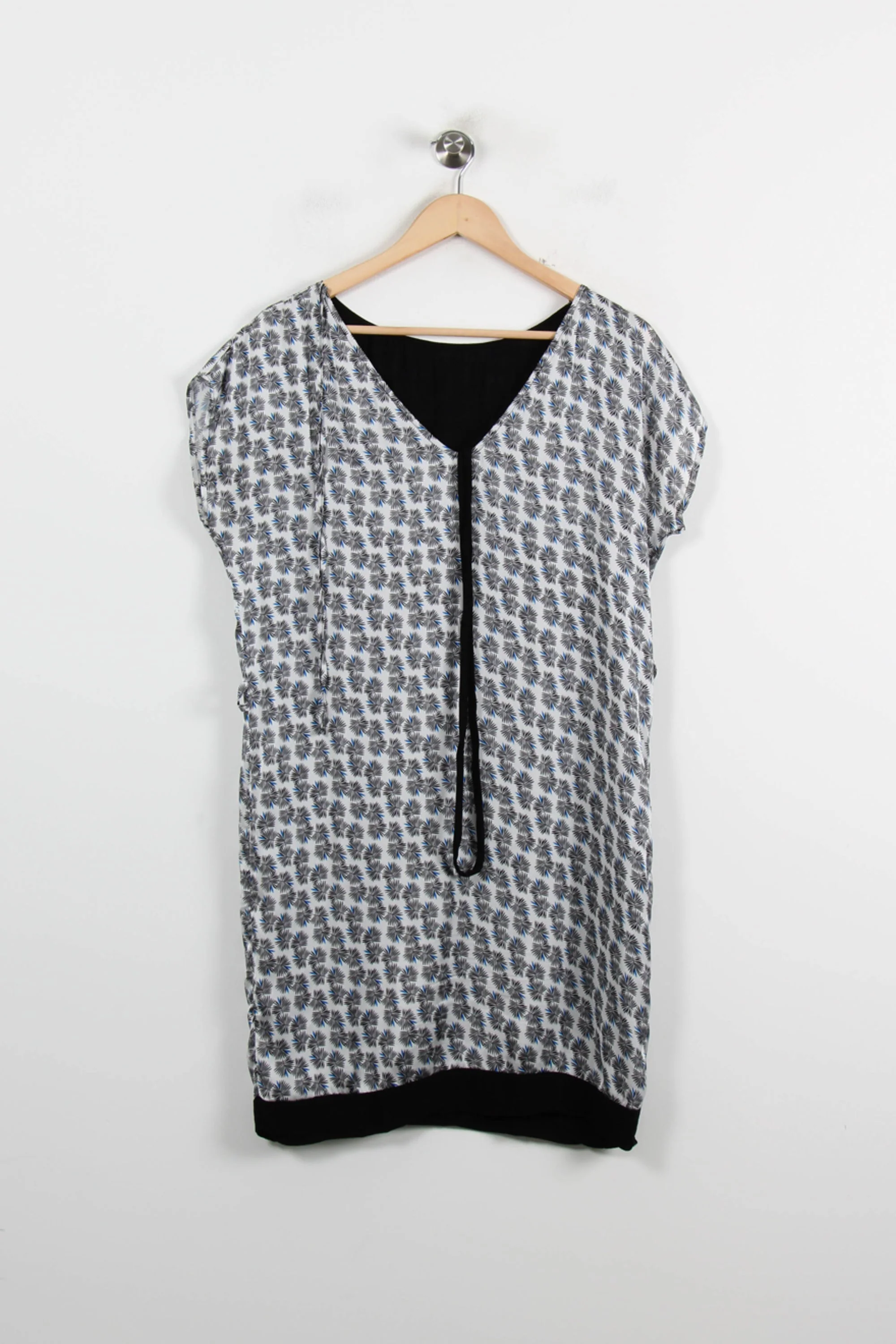 Robe Droite Noire et Blanche - Taille S/36 - Image 2
