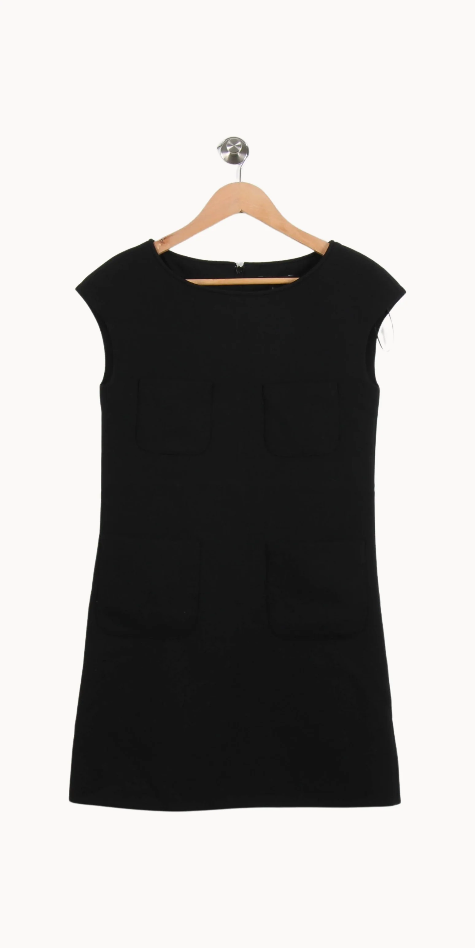 Robe Droite Noire - Taille S/36 - Image 2
