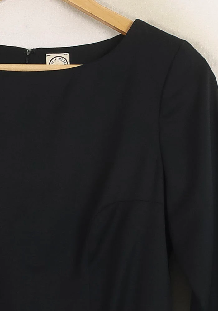 Robe Droite Noire - Taille S/36 - Image 3