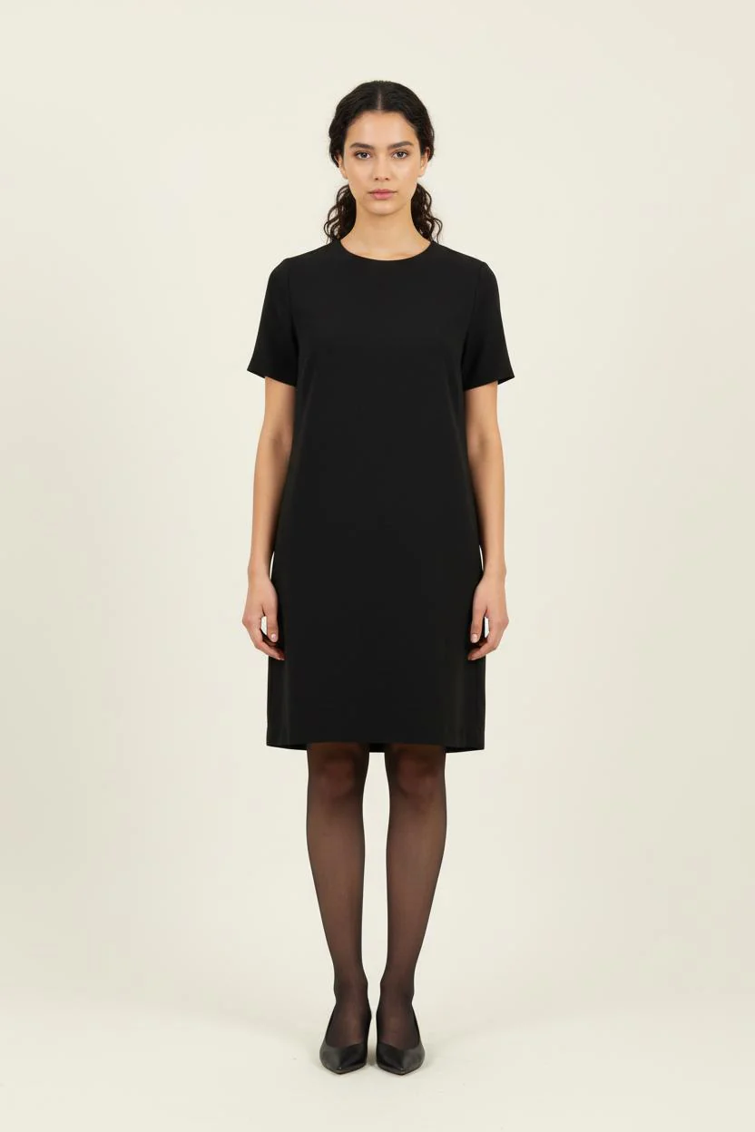 Robe Droite Noire - Taille S/36