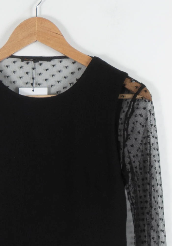 Robe Droite Noire - Taille S/36 - Image 3