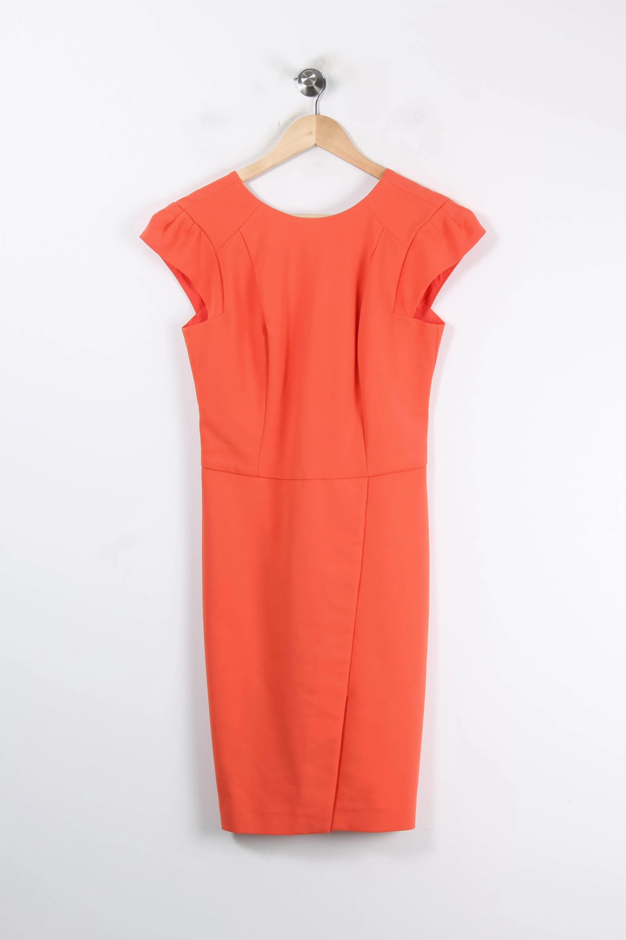 Robe Droite Orange - Taille L/40 - Image 2