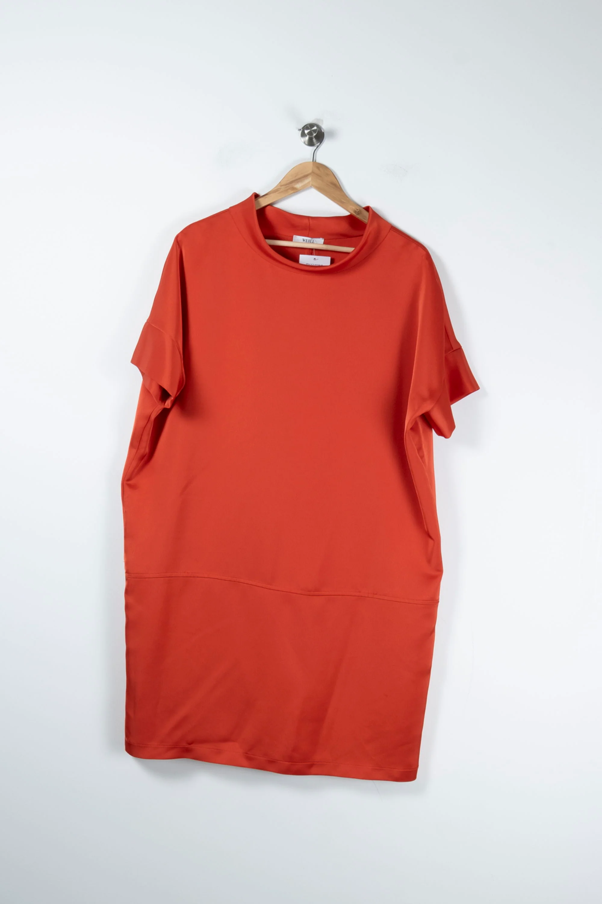 Robe Droite Orange - Taille M/38 - Image 2
