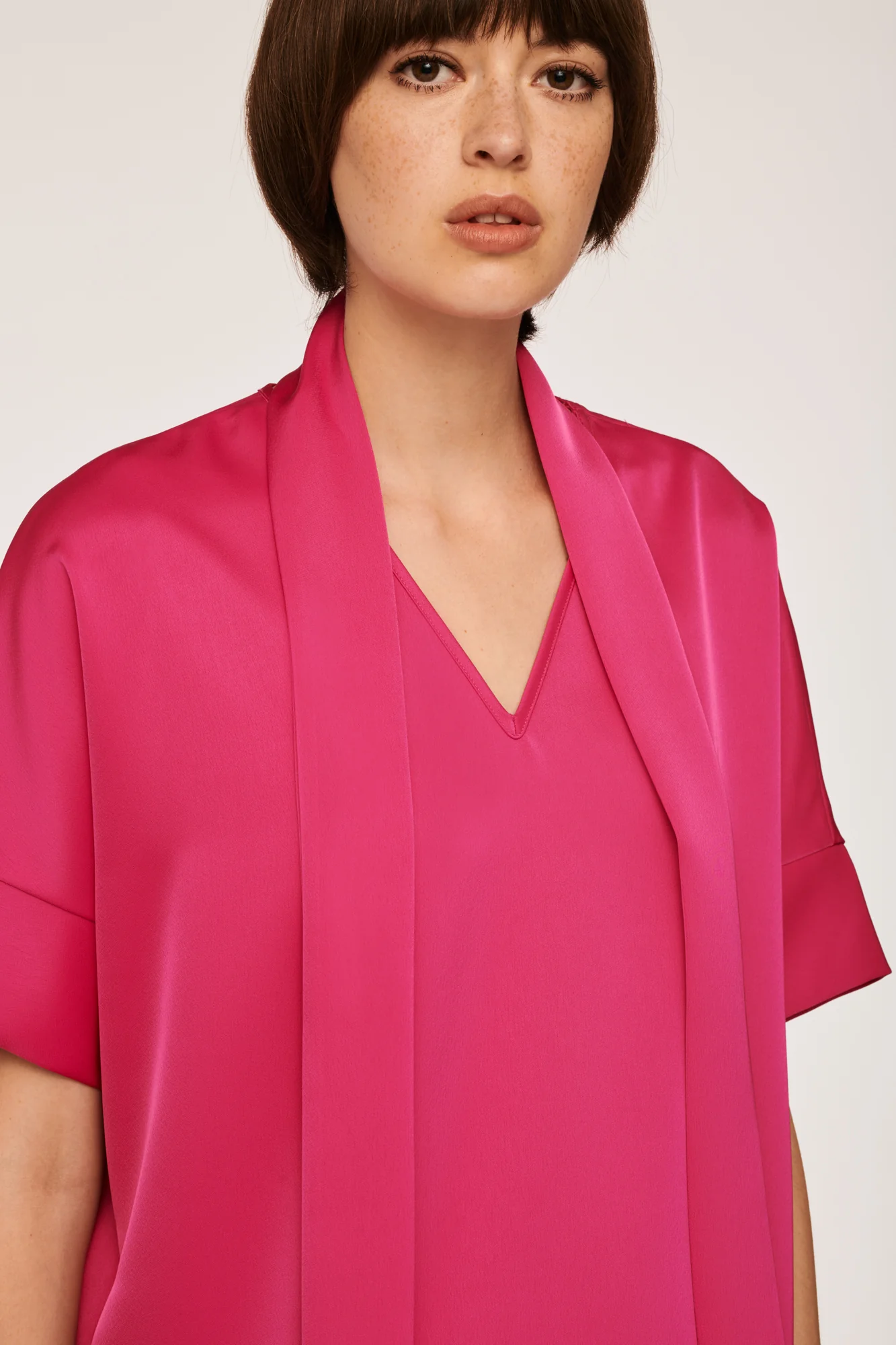 Robe Droite Rose - Taille L/40 - Image 2
