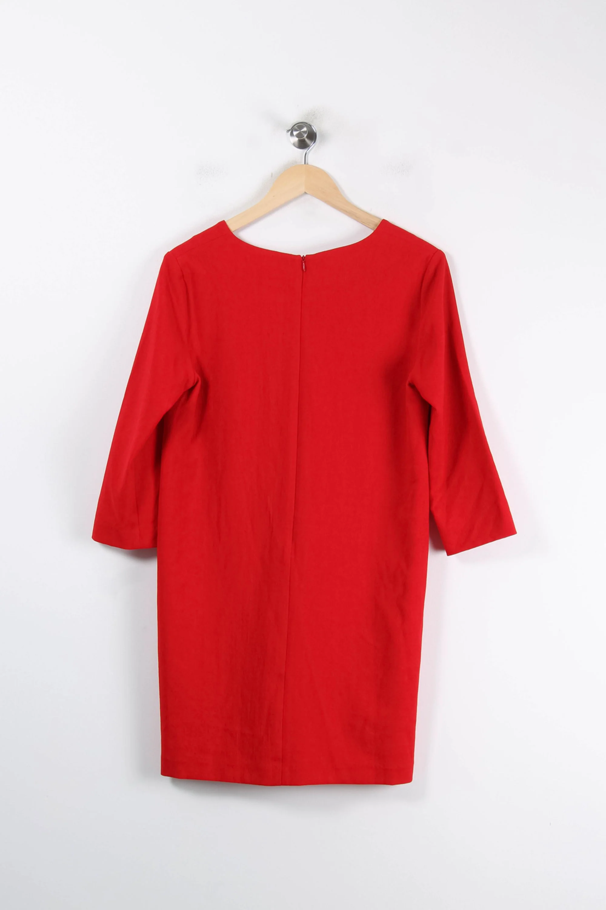Robe Droite Rouge - Taille M/38 - Image 4
