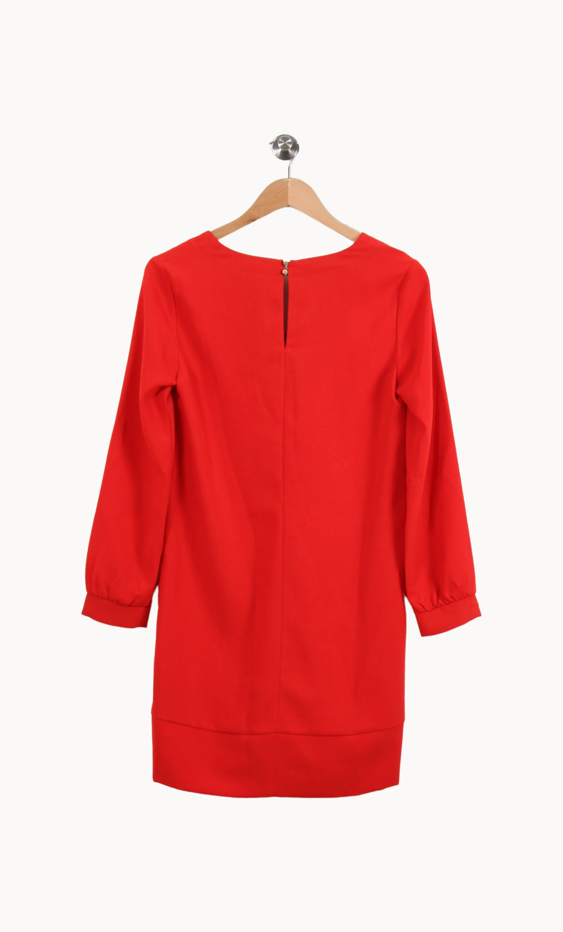 Robe Droite Rouge - Taille XS/34 - Image 4