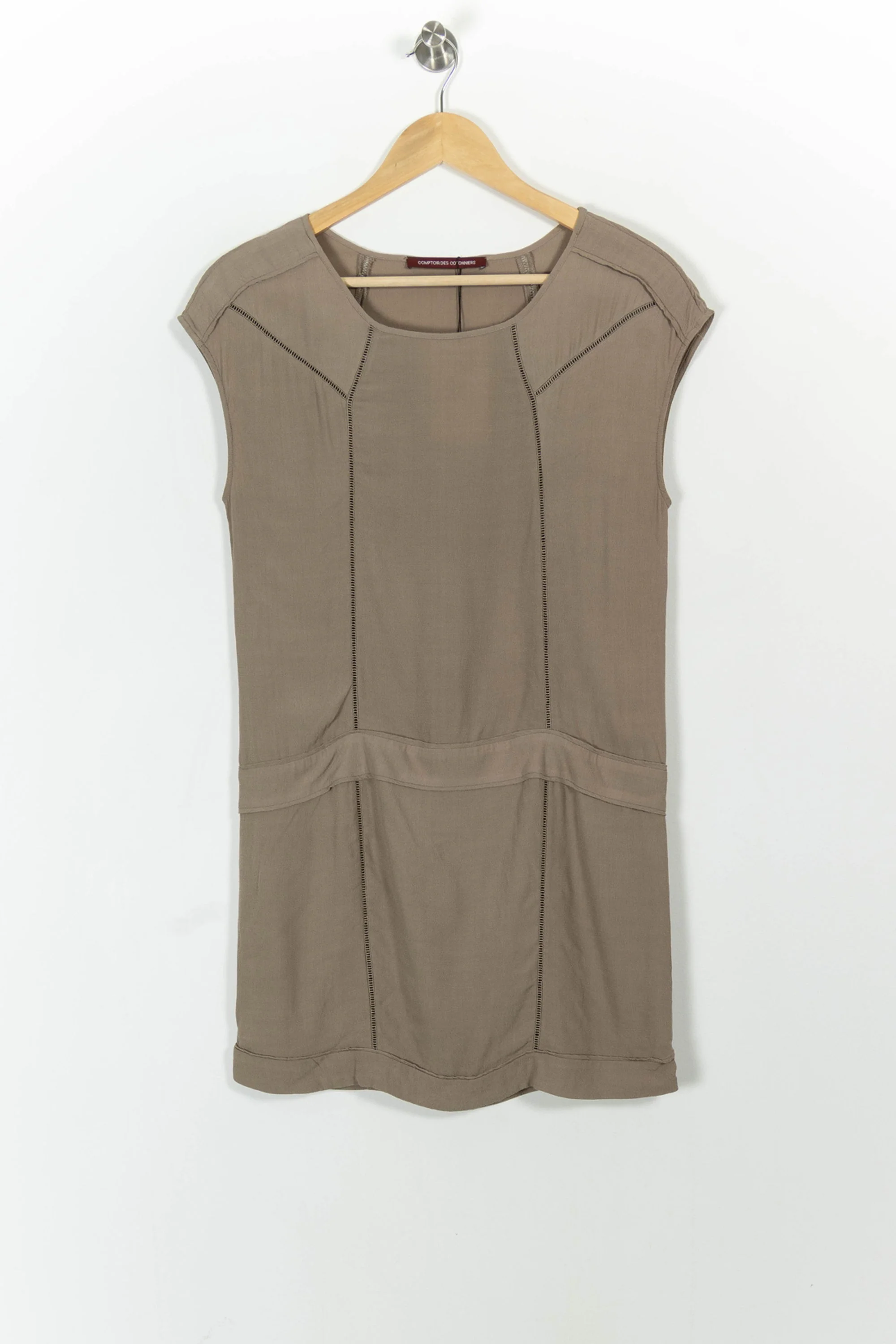 Robe Droite Taupe - Taille S/36 - Image 2