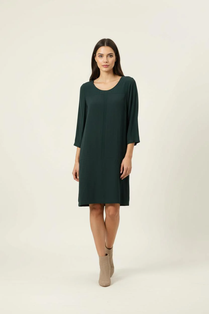 Robe Droite Verte - Taille S/36