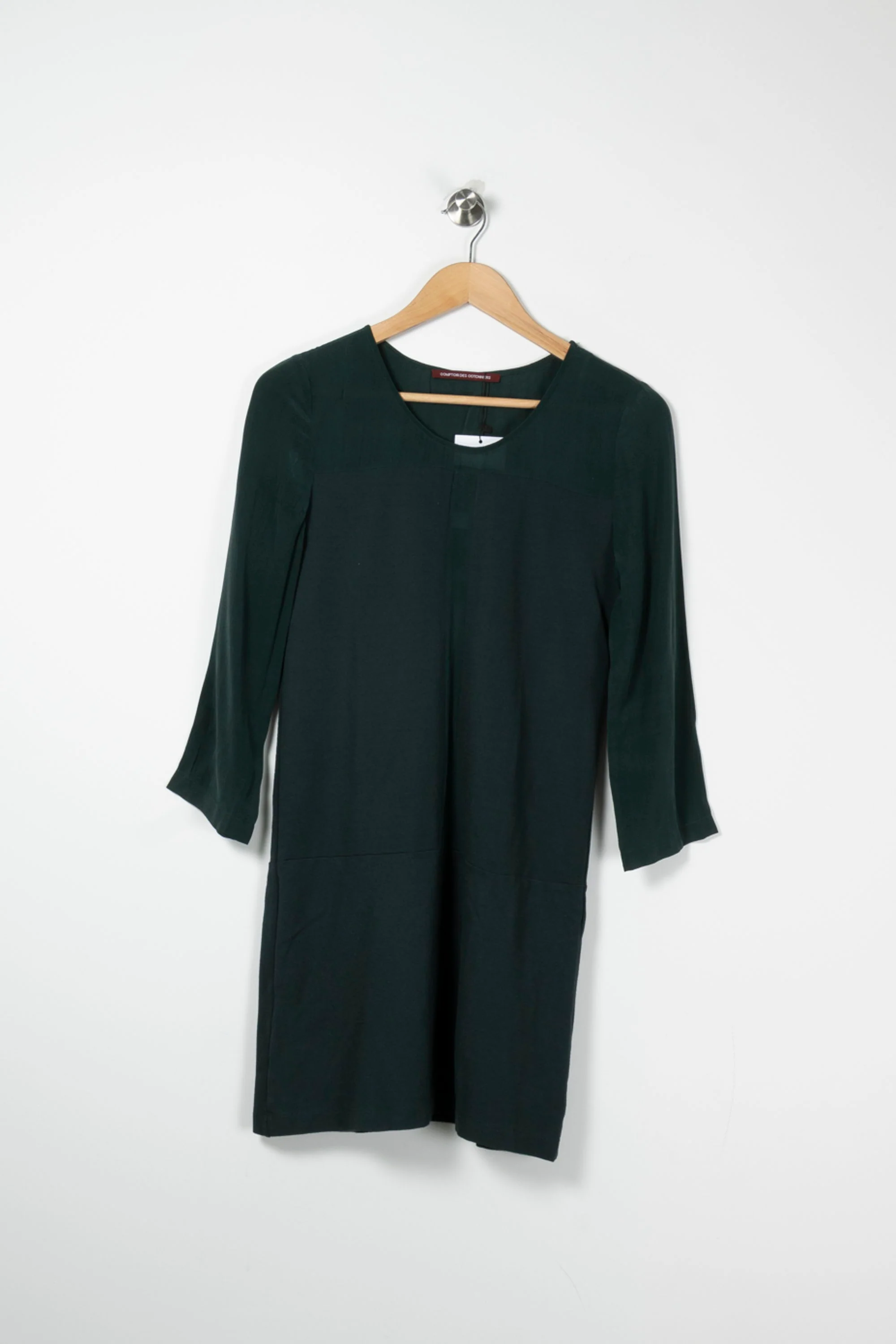 Robe Droite Verte - Taille S/36 - Image 2