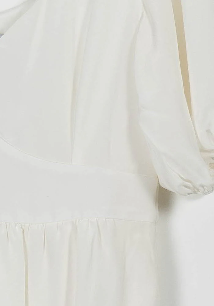 Robe Empire Blanche - Taille L/40 - Image 5