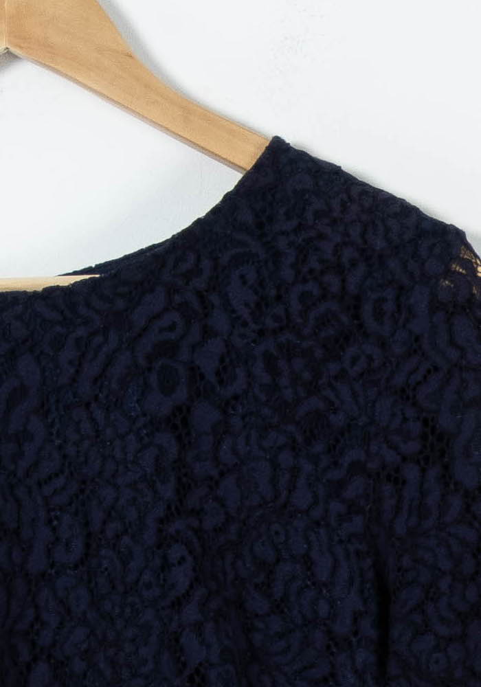 Robe en Dentelle Bleue - Taille XXXL/46 - Image 3
