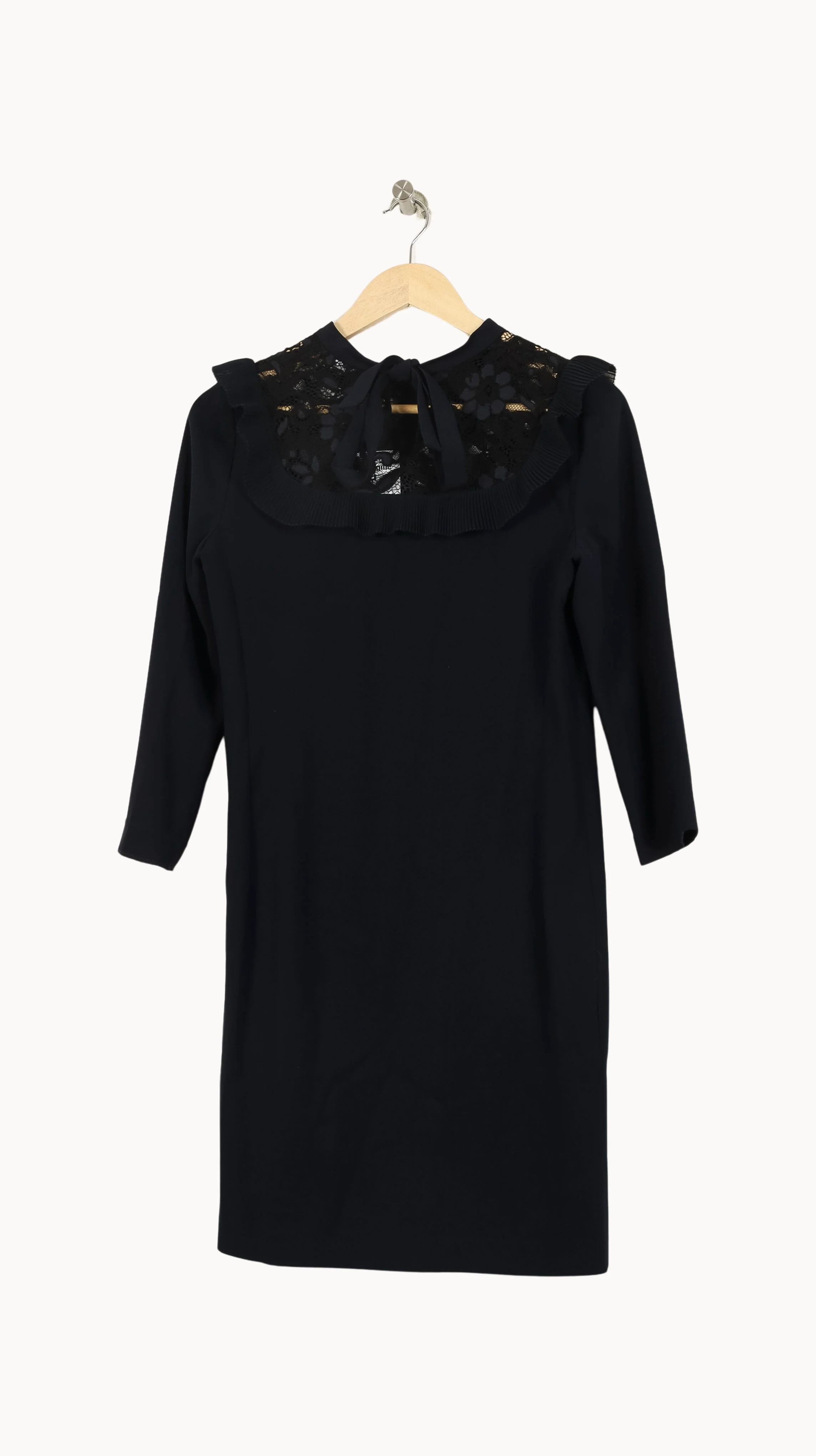 Robe en Dentelle Noire - Taille M/38 - Image 4