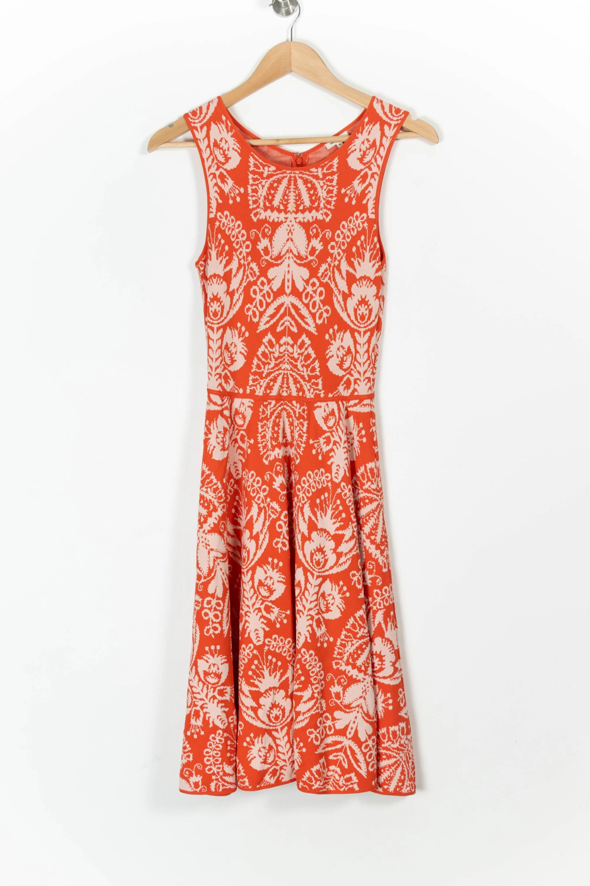 Robe Évasée Rouge et Blanche - Taille XS/34 - Image 2