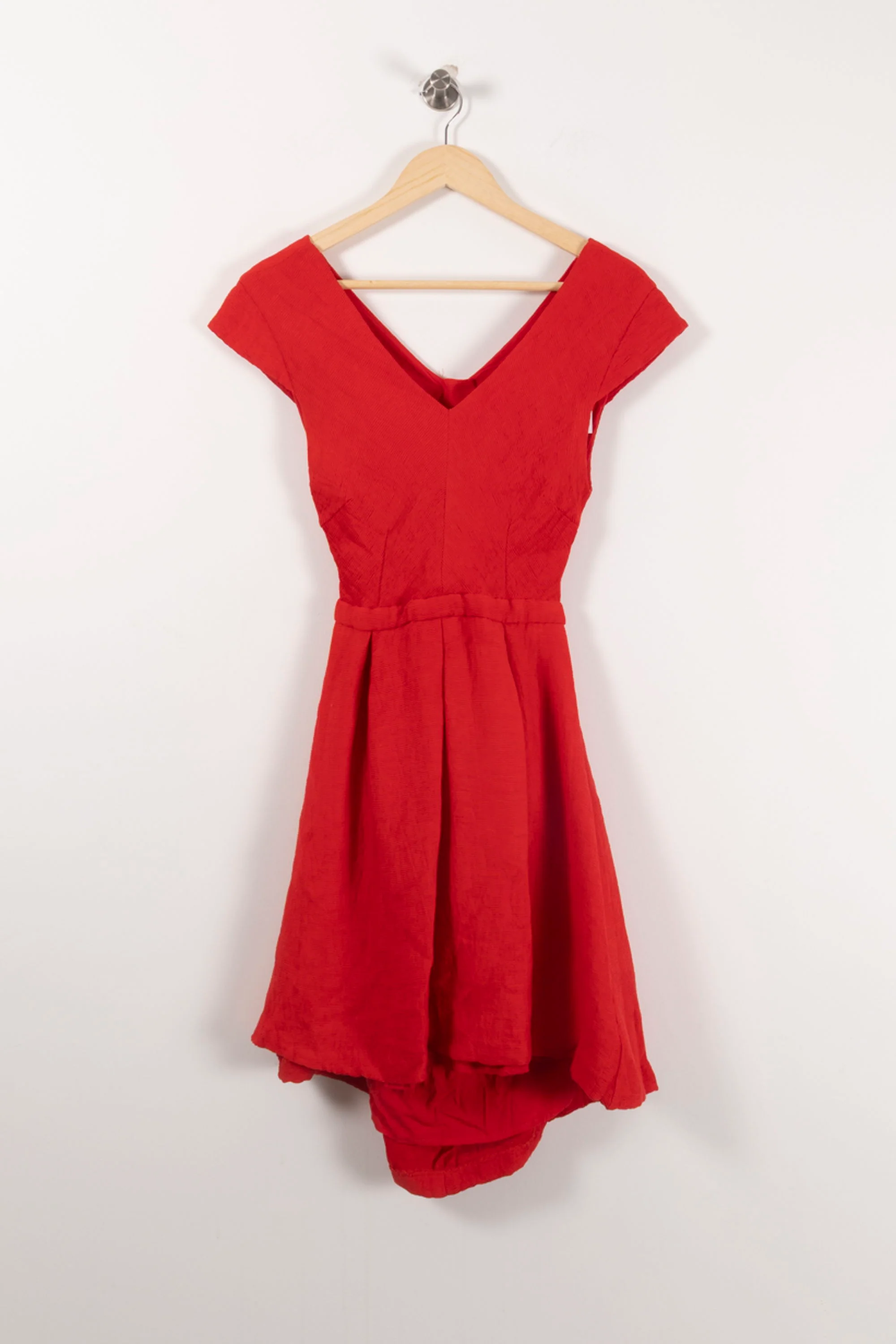 Robe Évasée Rouge - Taille S/36 - Image 2