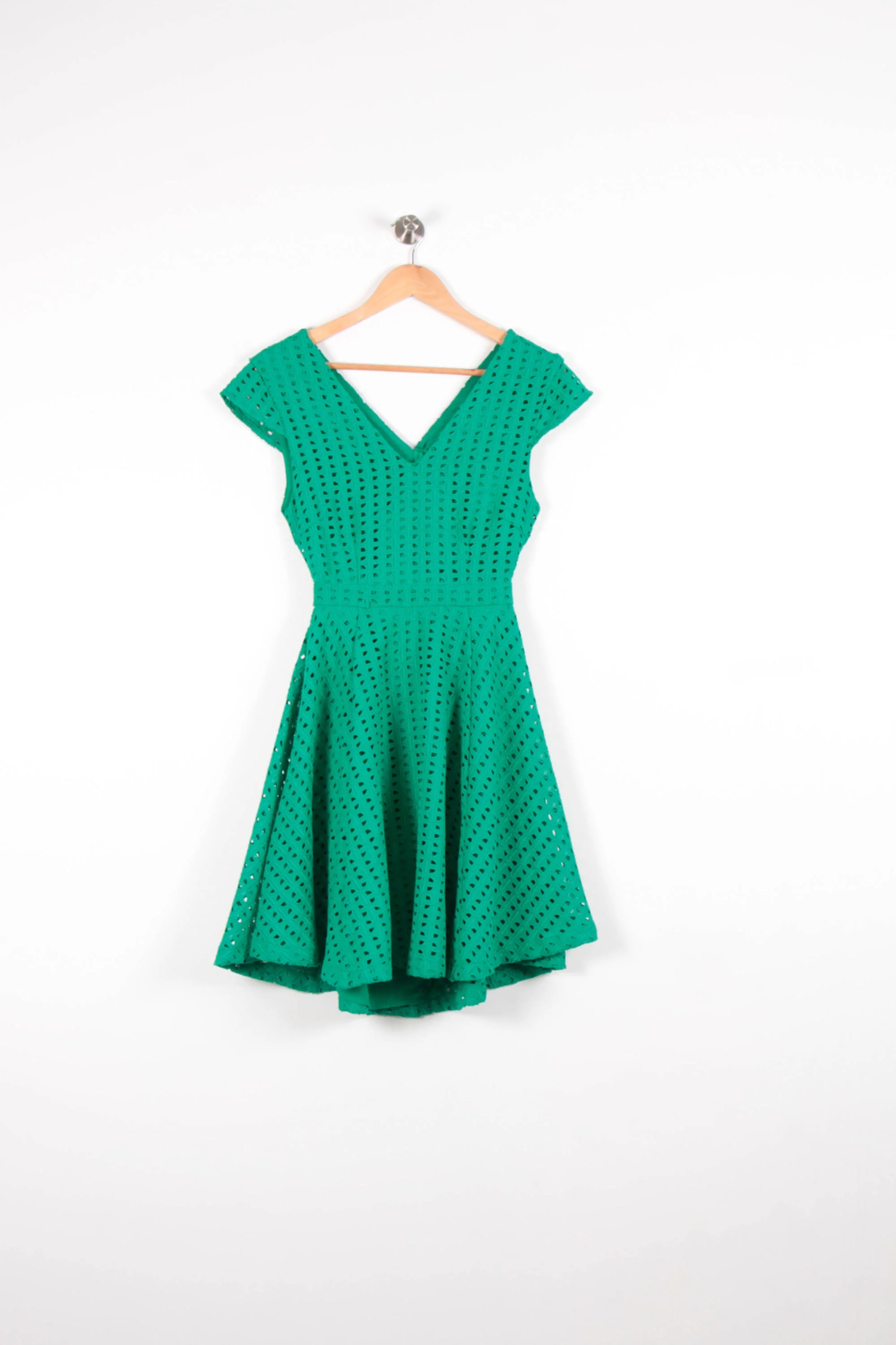 Robe Évasée Verte - Taille XS/34 - Image 2