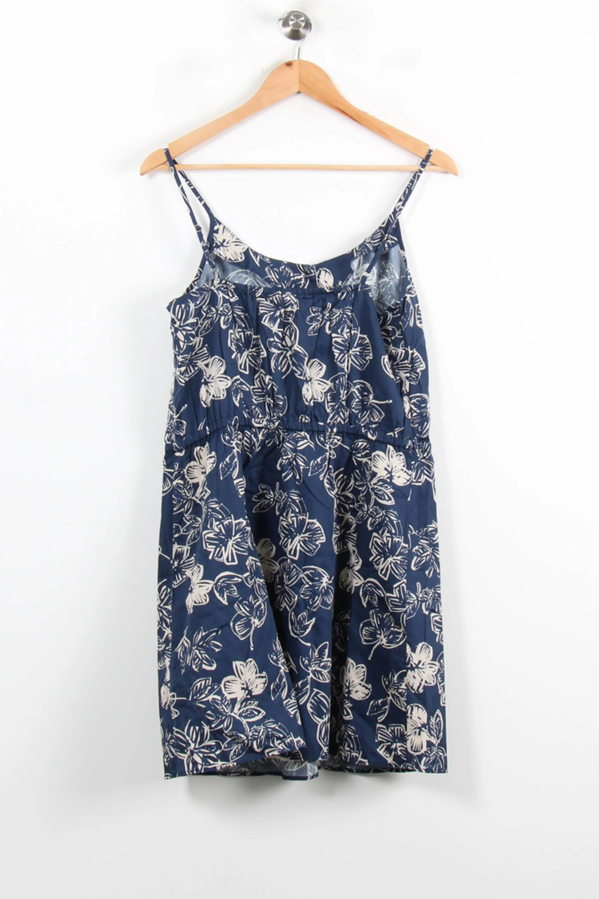 Robe Fleurie Bleu et Blanc - Taille M/38 - Image 4