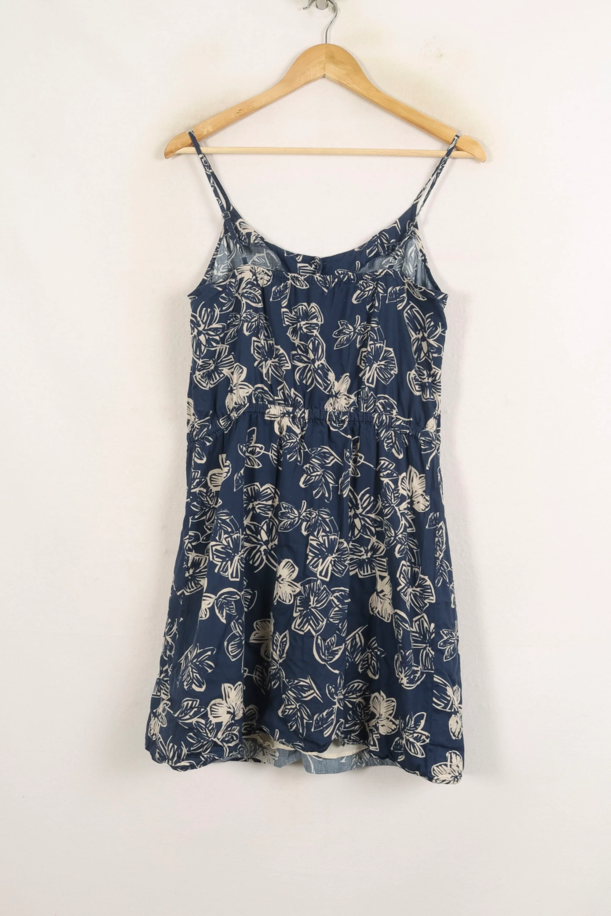 Robe Fleurie Bleue et Blanche - Taille M/38 - Image 4