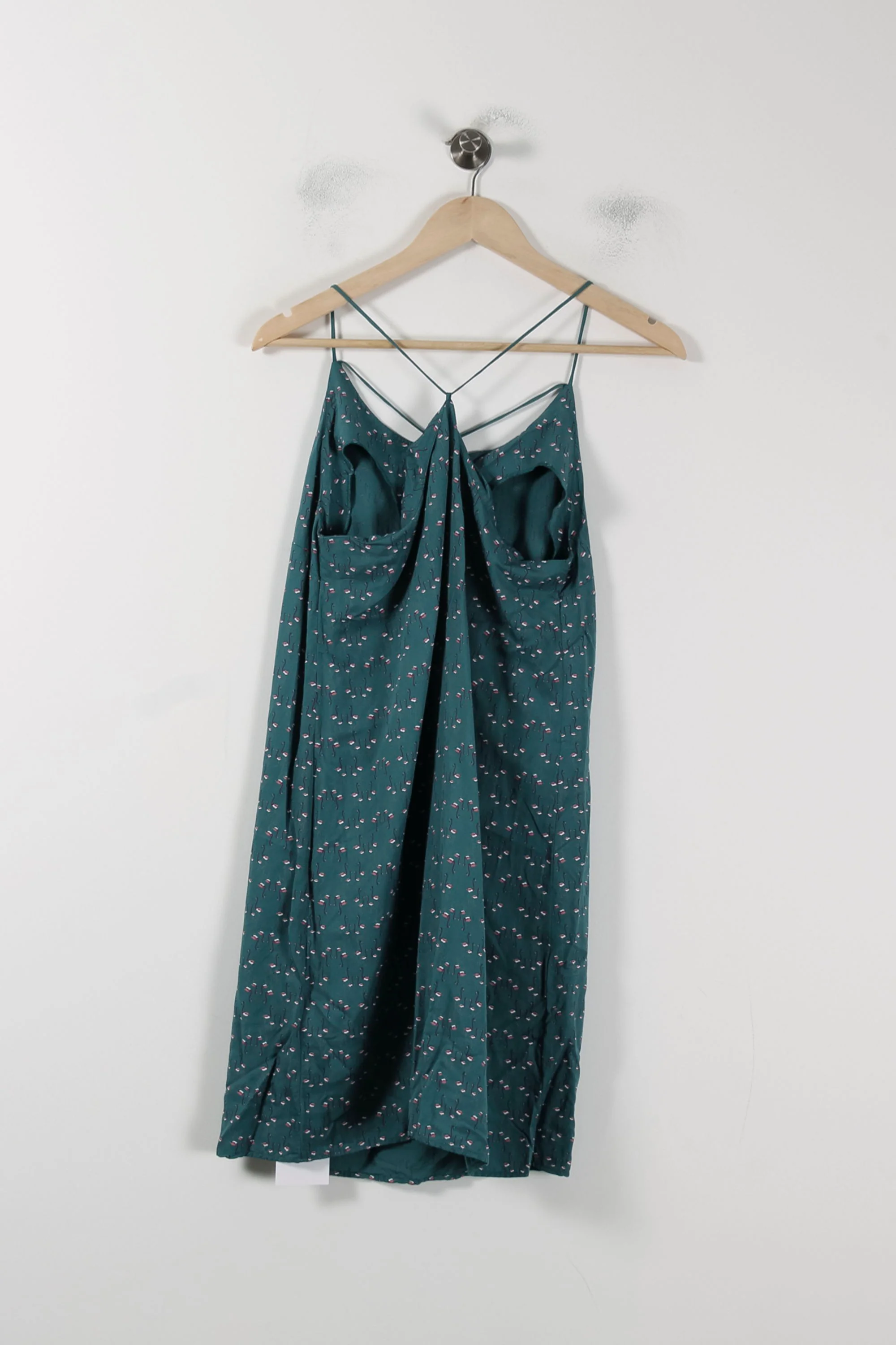 Robe Fleurie Bleue - Taille L/40 - Image 4